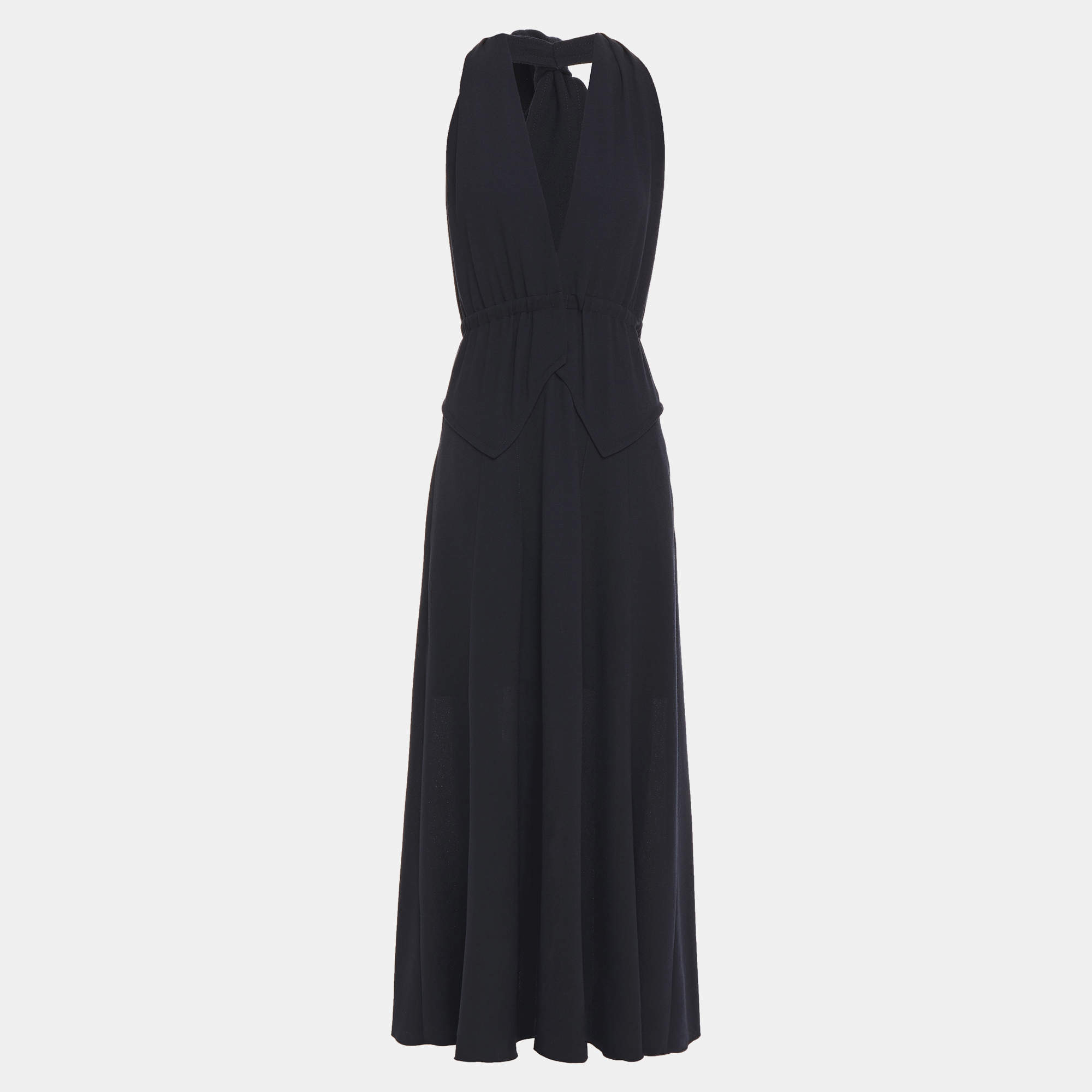 Pre Owned Roland Mouret Wool Maxi Dress 10