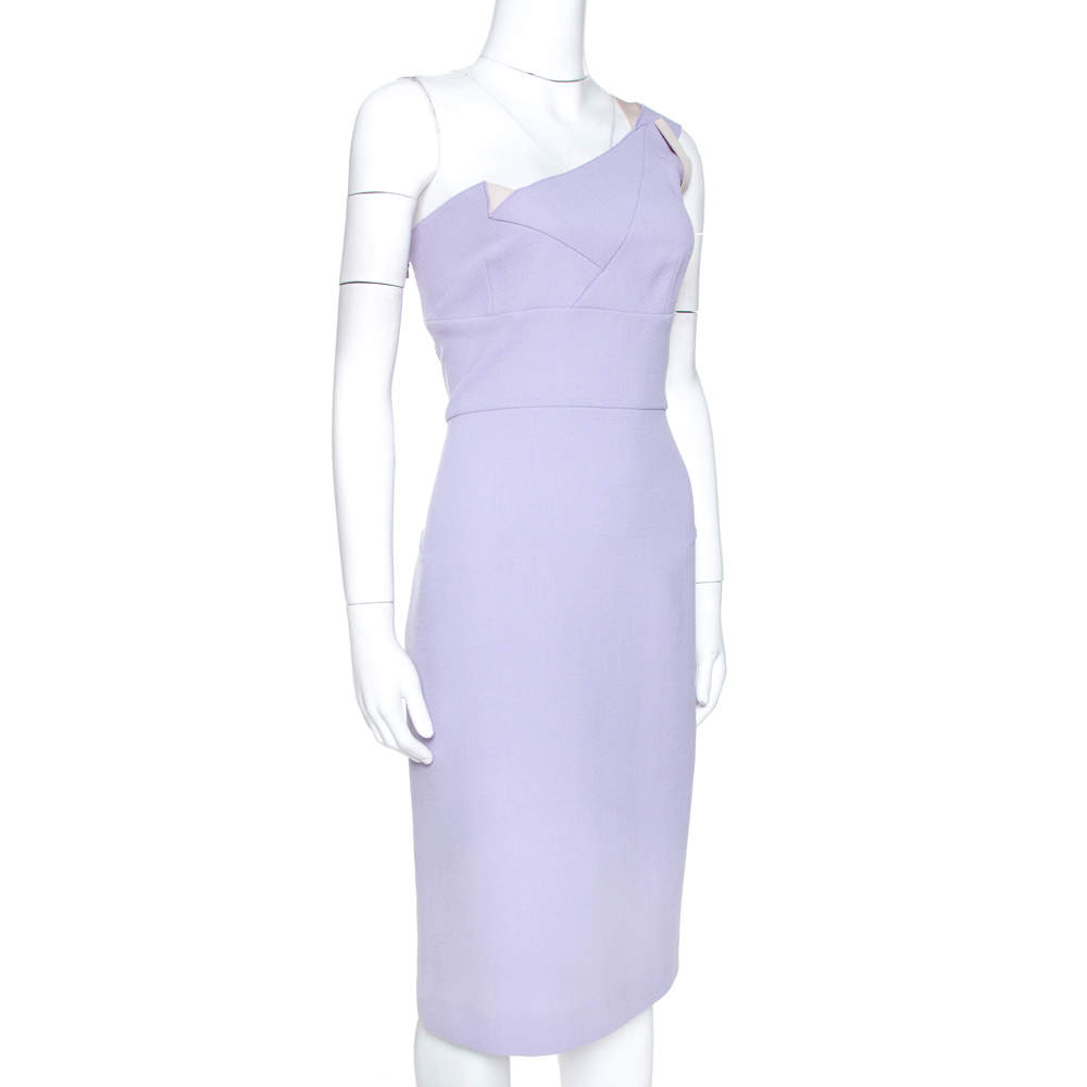 roland mouret purple dress