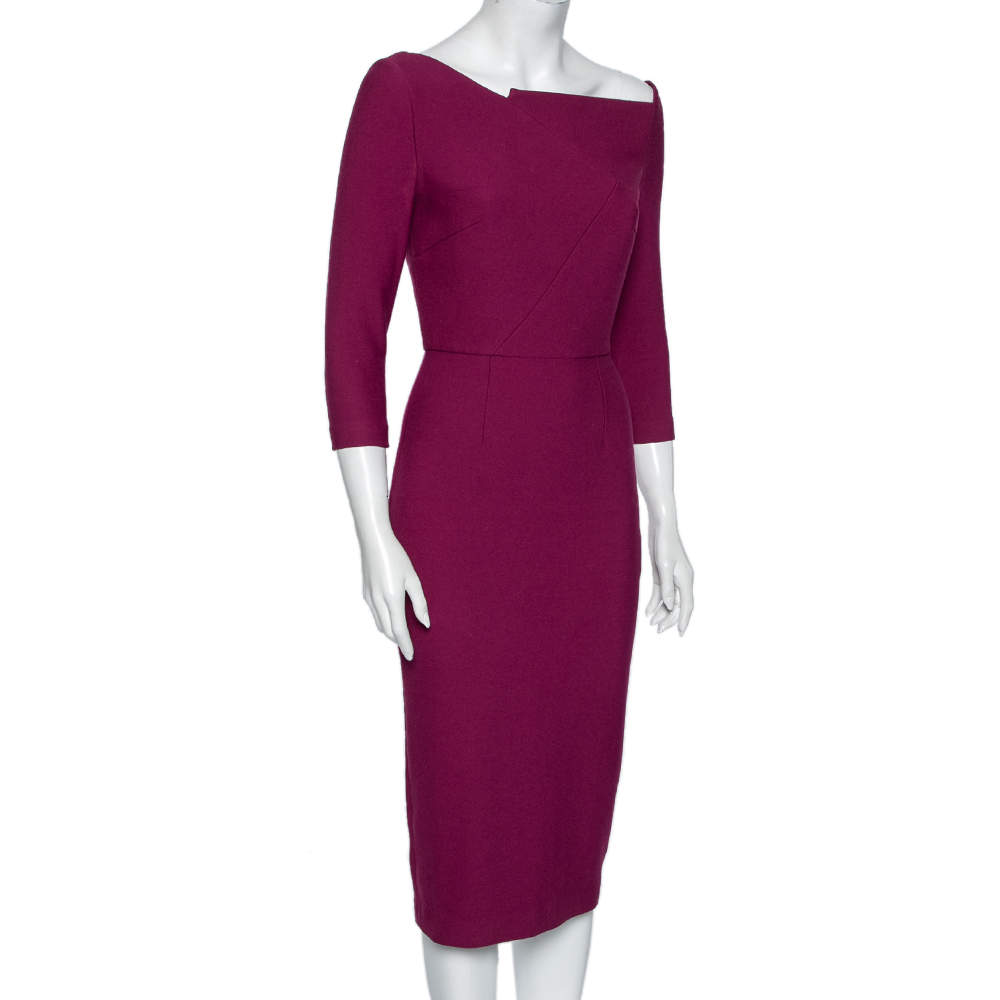 Roland mouret 2024 purple dress