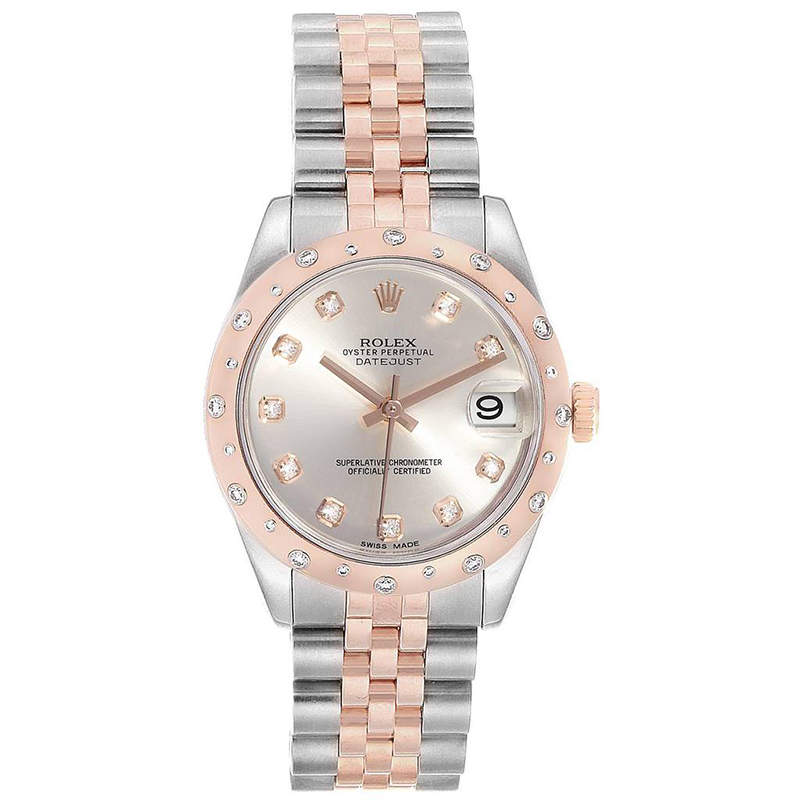 used rose gold rolex women's