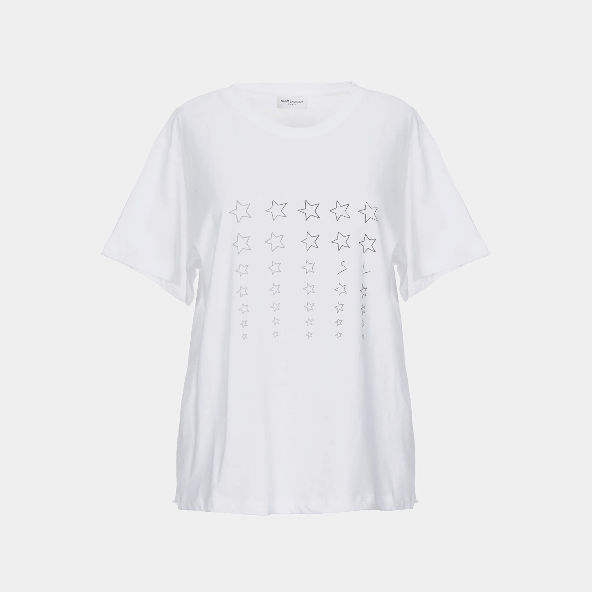 Pre Owned Saint Laurent Cotton T-shirt S