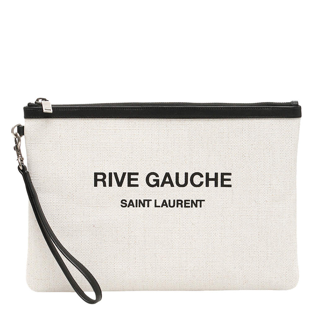 saint laurent wristlet clutch