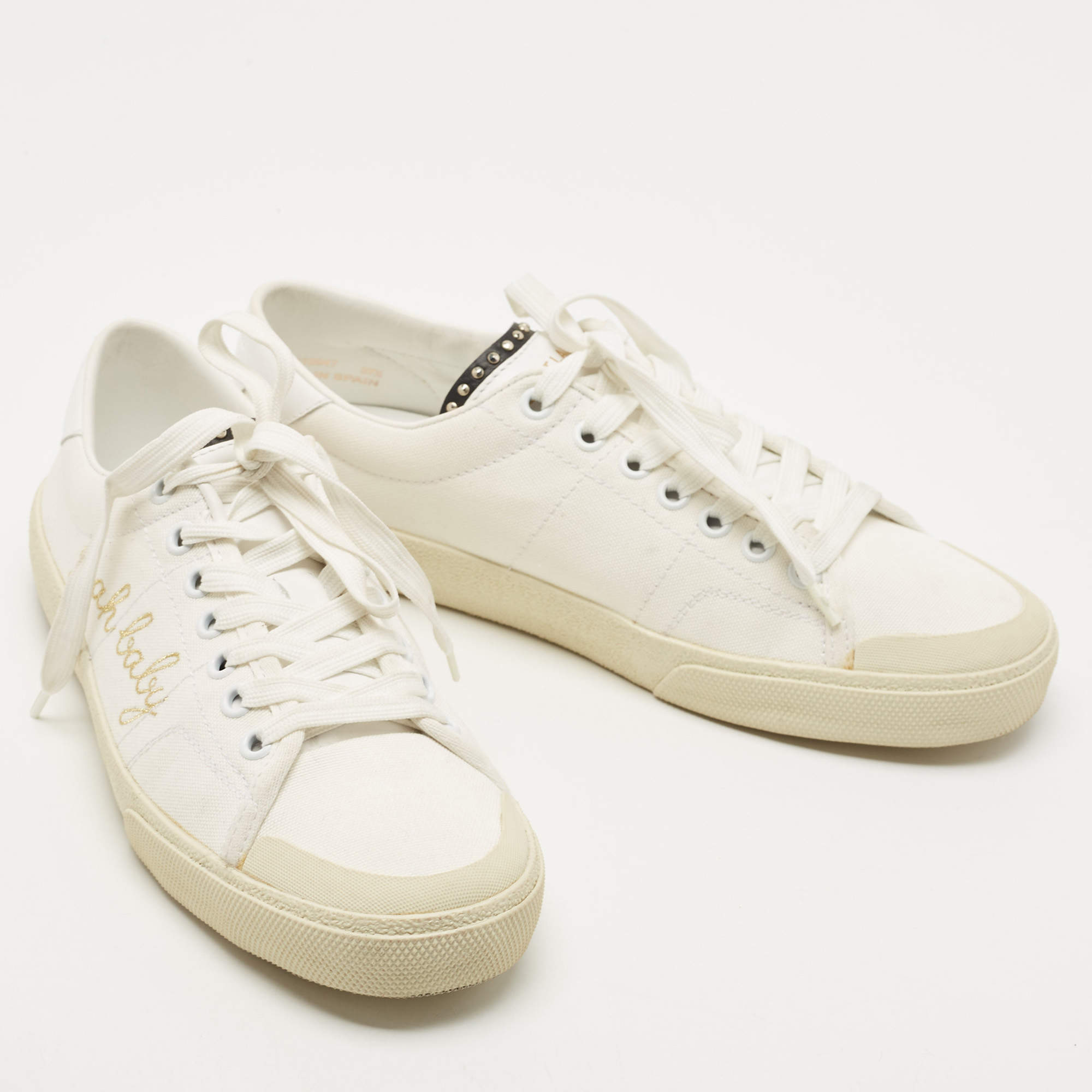 Saint laurent hotsell yeah baby sneakers