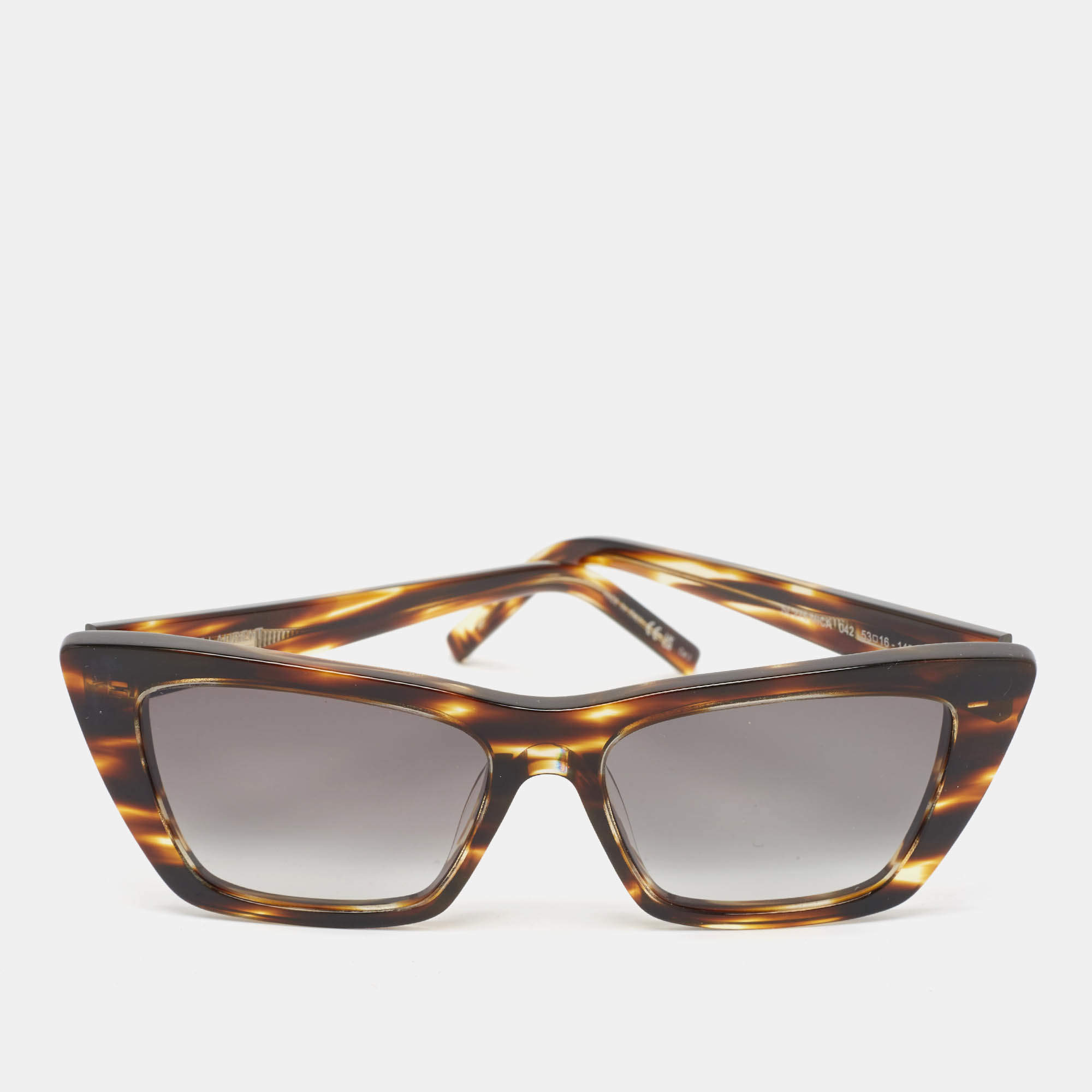 Saint Laurent Tortoise Shell/Grey Gradient SL276 Rectangle Sunglasses