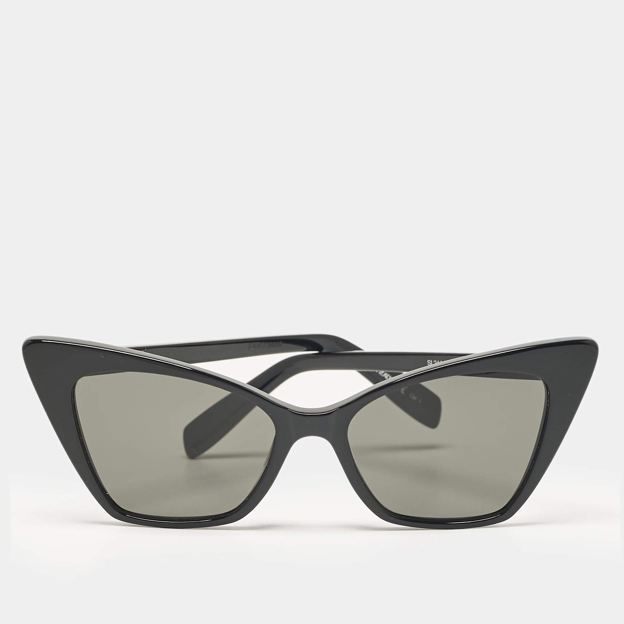 Saint Laurent Black SL 244 Victoire Cat Eye Sunglasses
