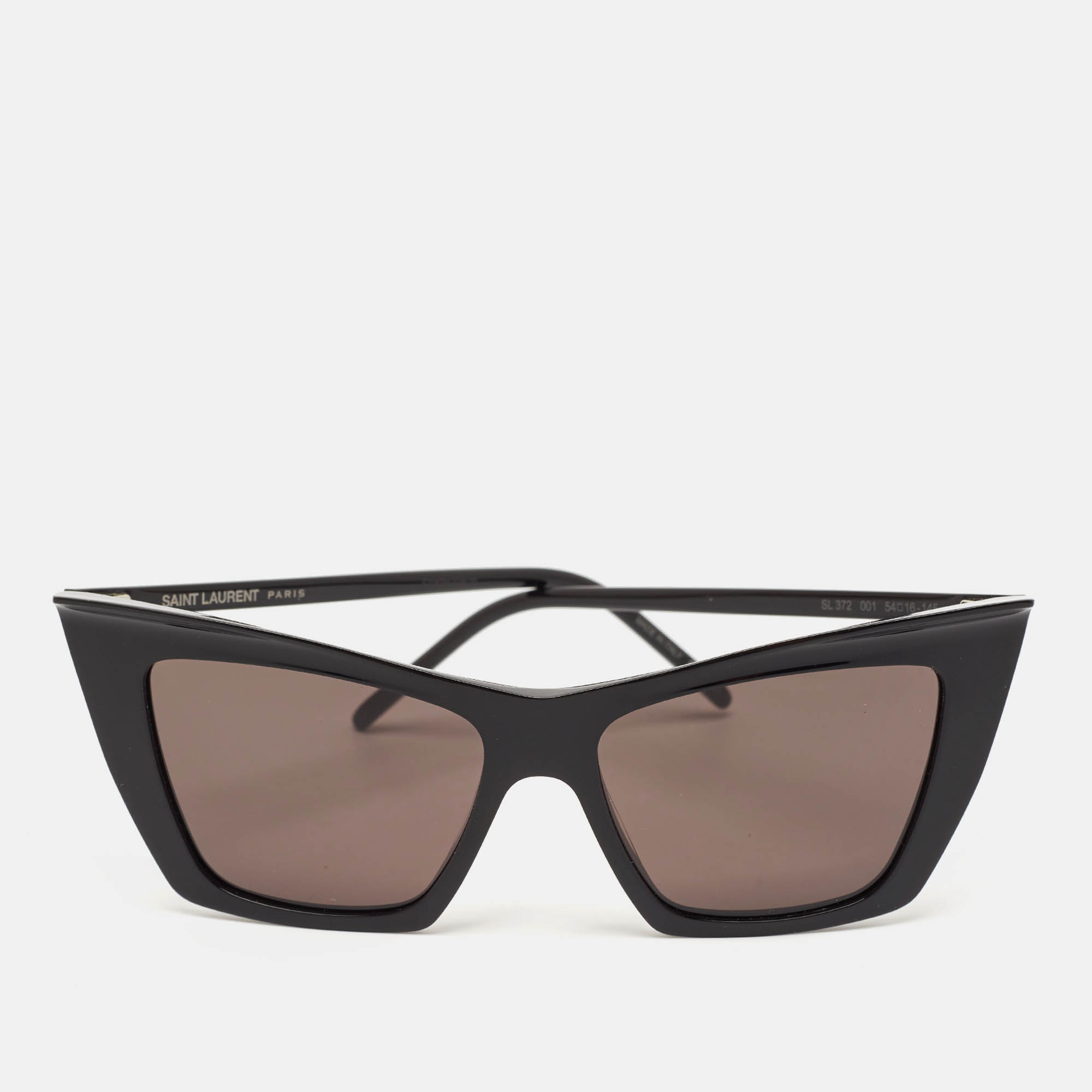 Saint Laurent Black SL 372 New Wave Cat Eye Sunglasses