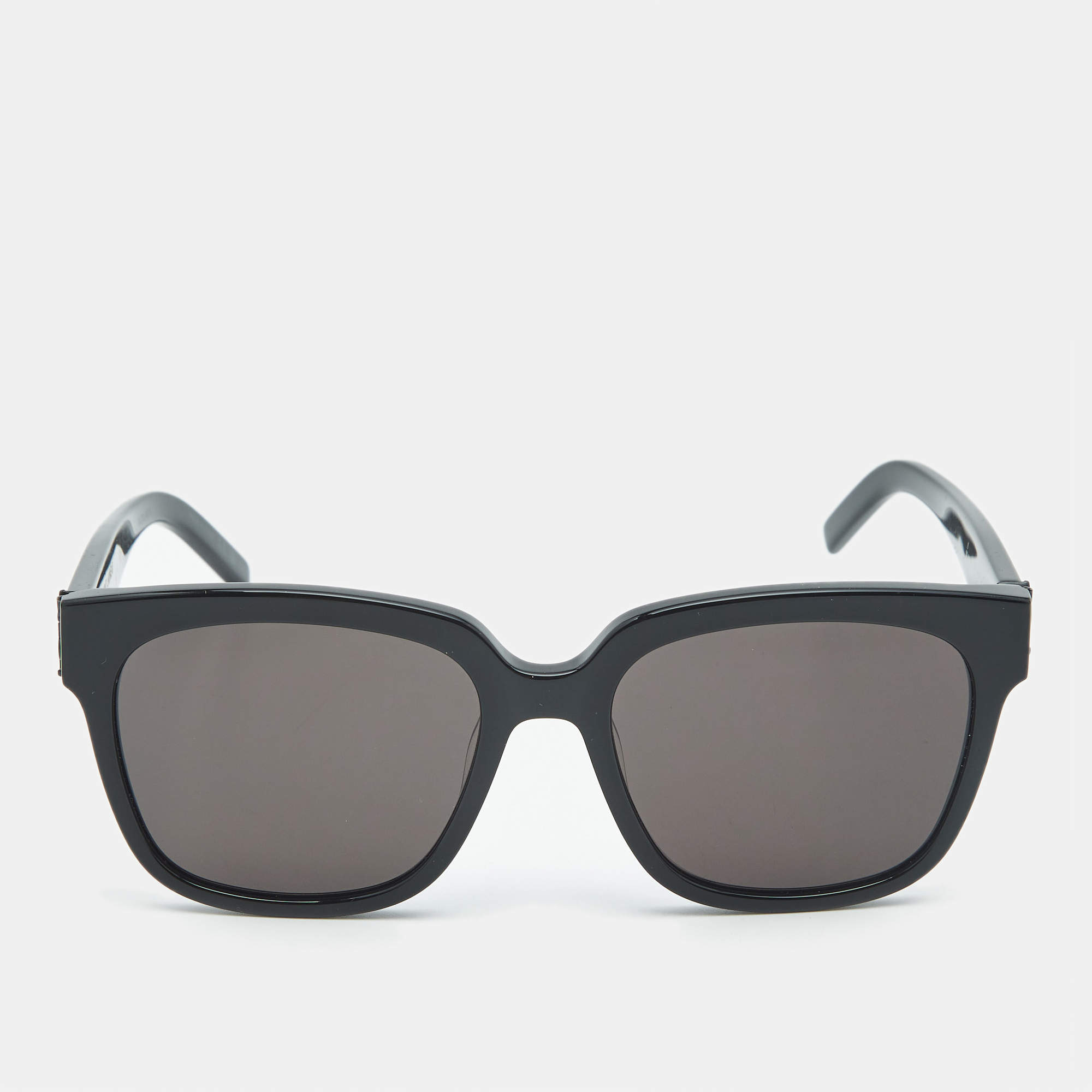 Saint Laurent Black SL M40 Monogram Square Sunglasses