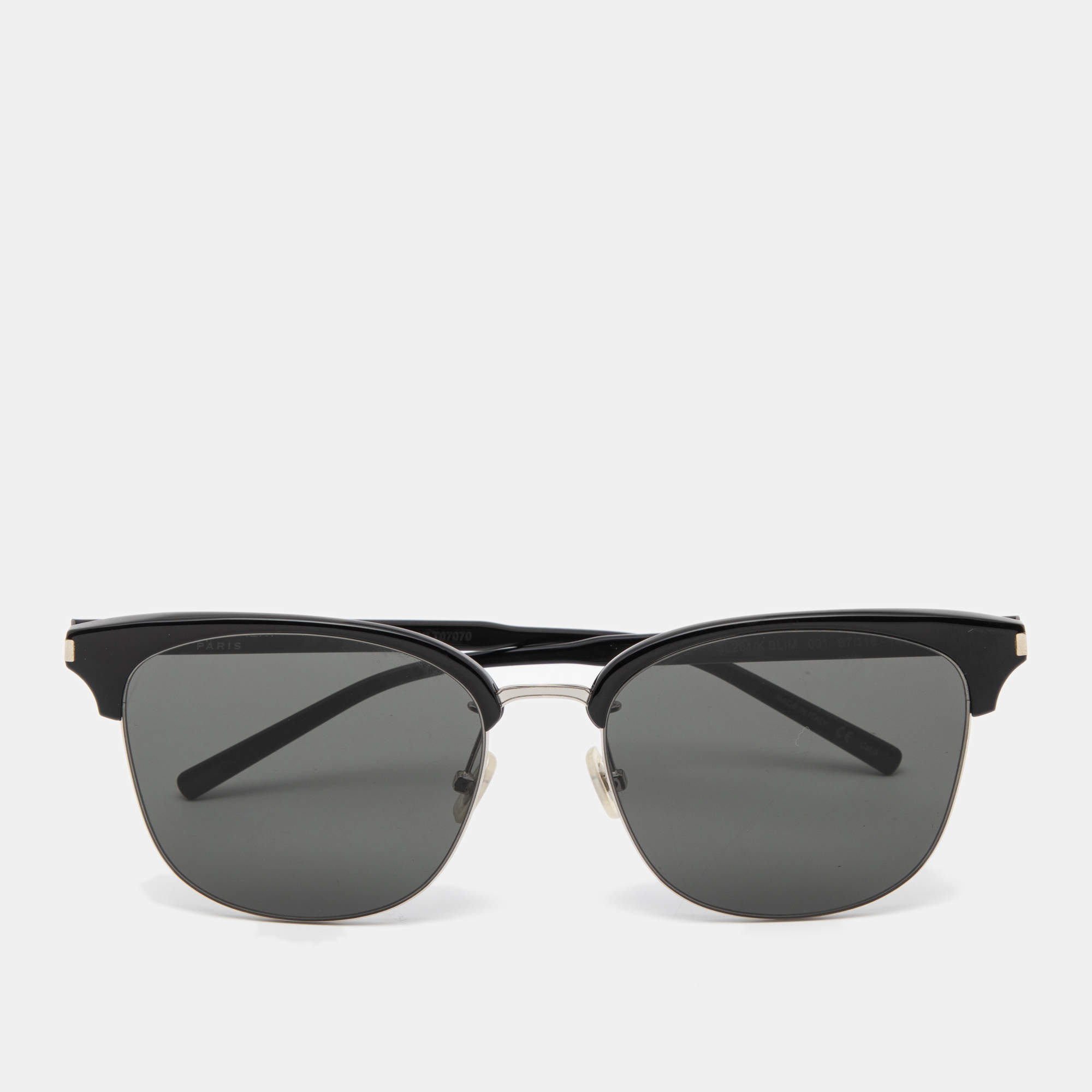 Saint laurent classic 57mm 2025 round sunglasses