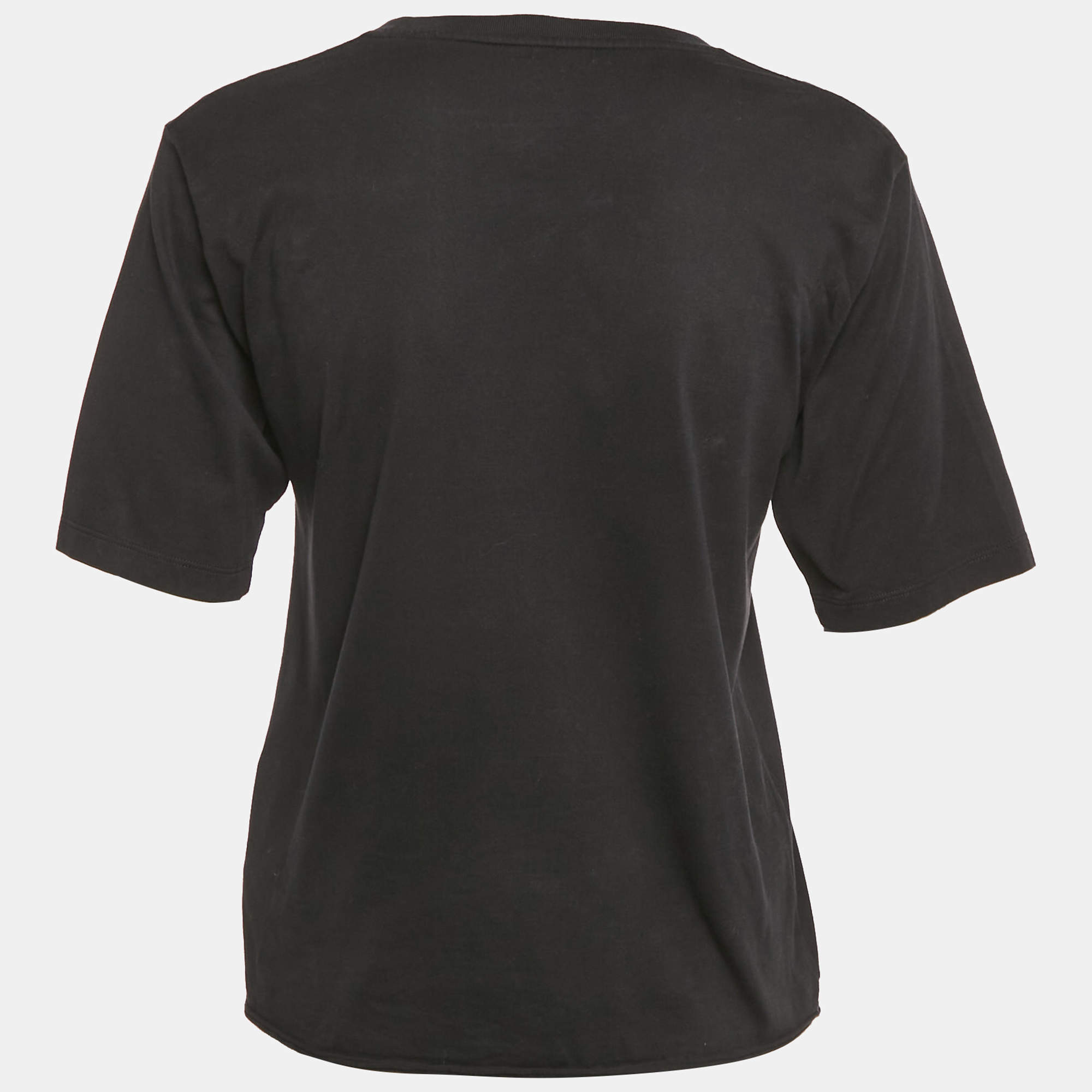 SAINT LAURENT PARIS Tシャツ・カットソー 黒 2137123G0014 Saint Laurent T-Shirt | Saint Laurent | YSL BE