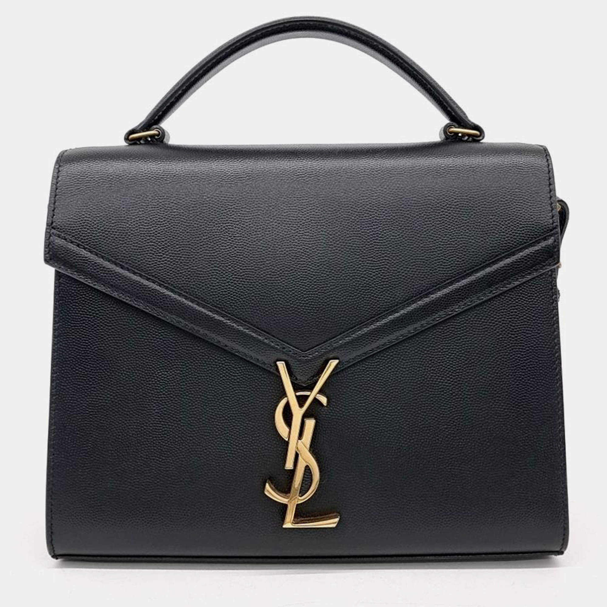 Saint Laurent Cassandra Top Handle Medium Bag