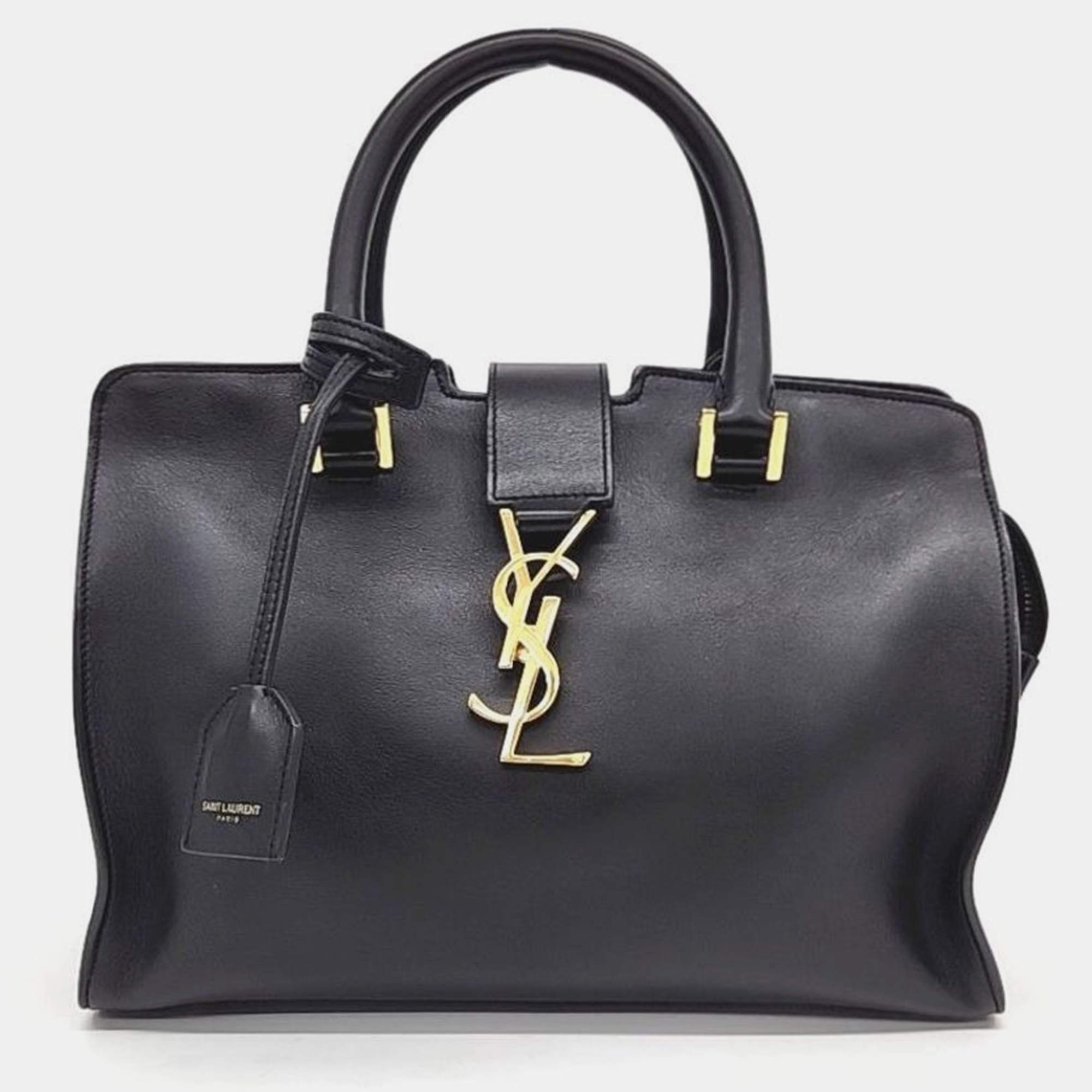 Pre Owned Saint Laurent New Kabachique Baby bag