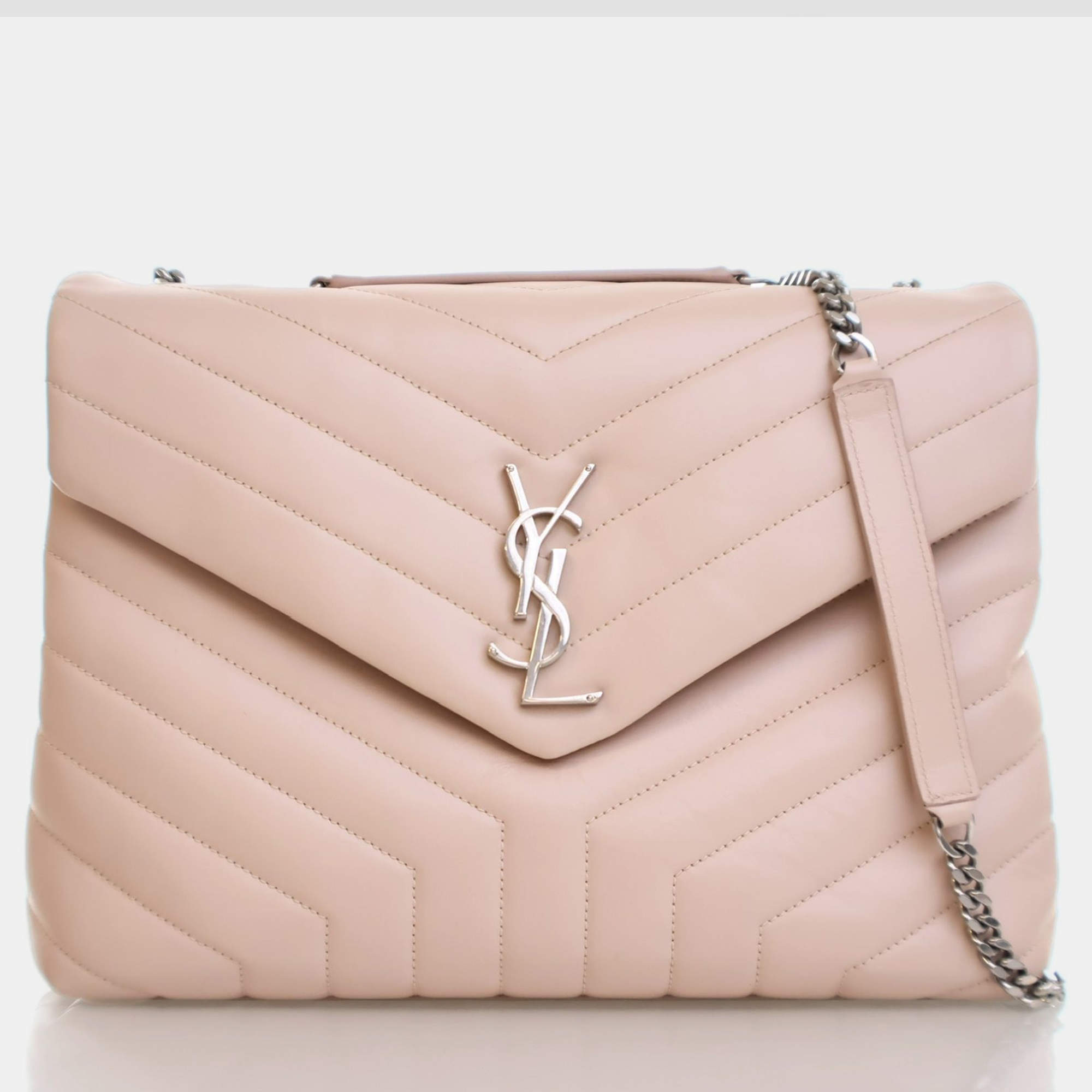 Saint Laurent Loulou Medium Quilted Leather Shoulder Bag
