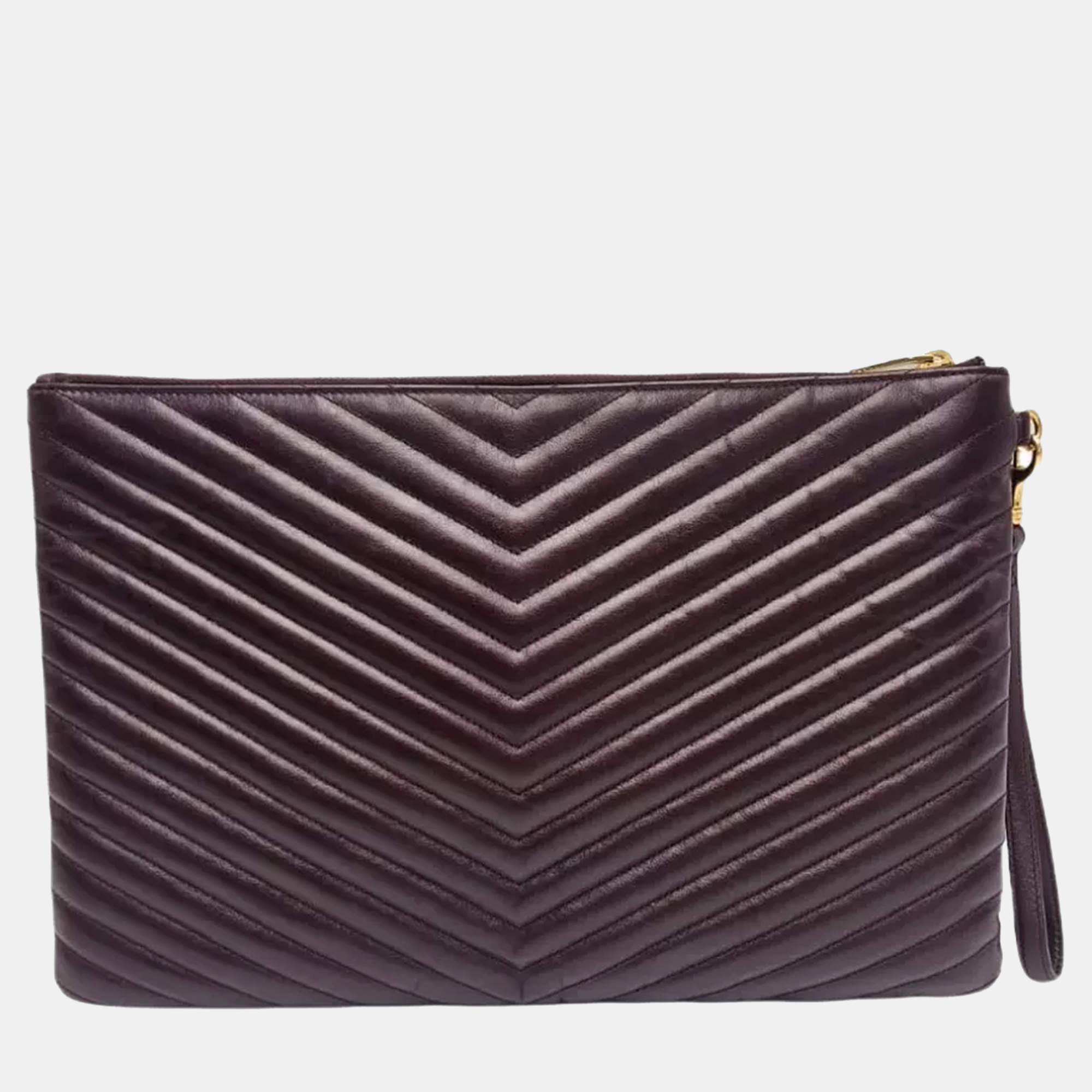 Saint Laurent Midnight Small Clutch Bag Saint Laurent Paris