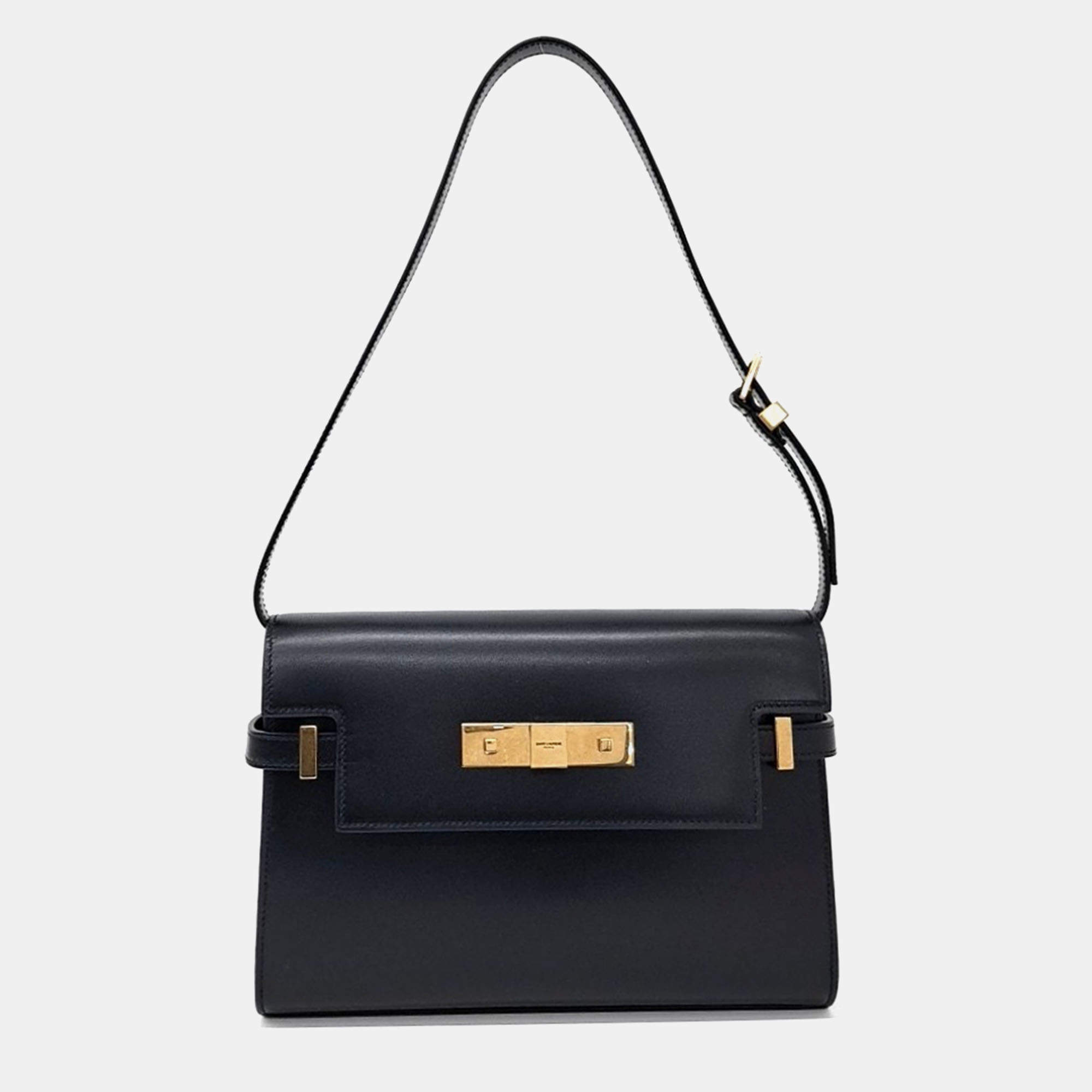Pre Owned Saint Laurent Paris Manhattan Small Shoulder Bag