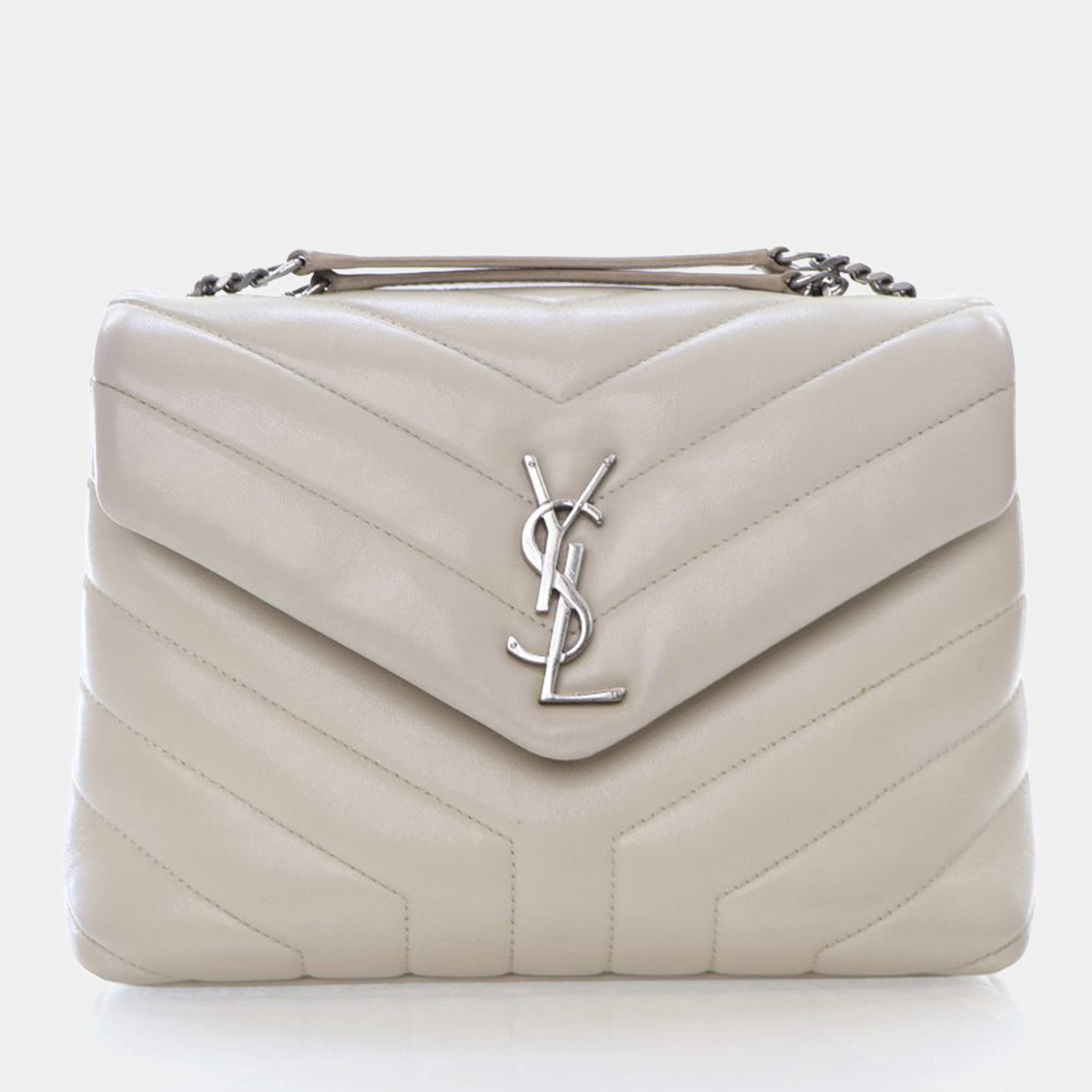 مملوكة مسبقًا Saint Laurent Small Calfskin Loulou