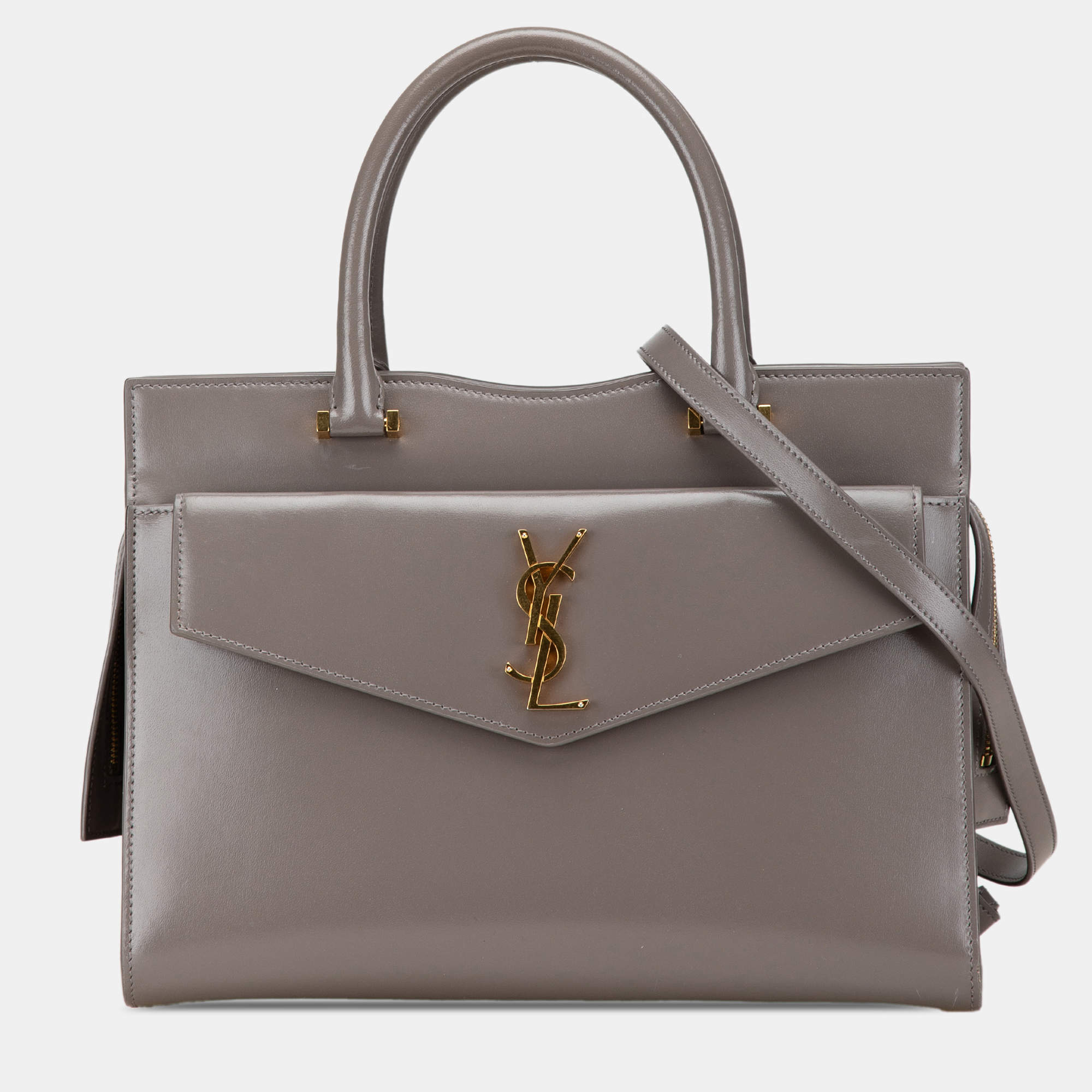 مملوكة مسبقًا حقيبة سان لوران باريس متوسطة جلد مونوغرام أبتاون