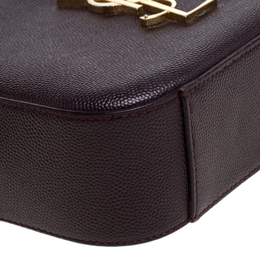 YSL Burgundy Camera Bag Mini - AWC1370 – LuxuryPromise
