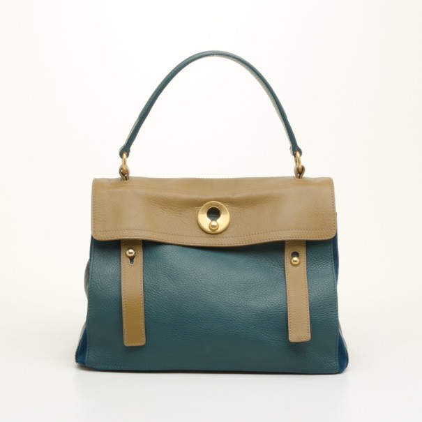 Pre Owned حقيبة سان لوران باريس متوسطة تو موس