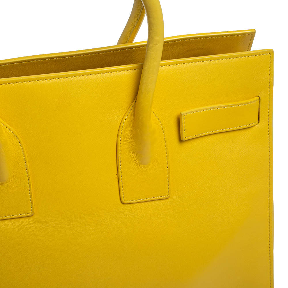 Saint Laurent Small Sac de Jour - Yellow Totes, Handbags - SNT276610