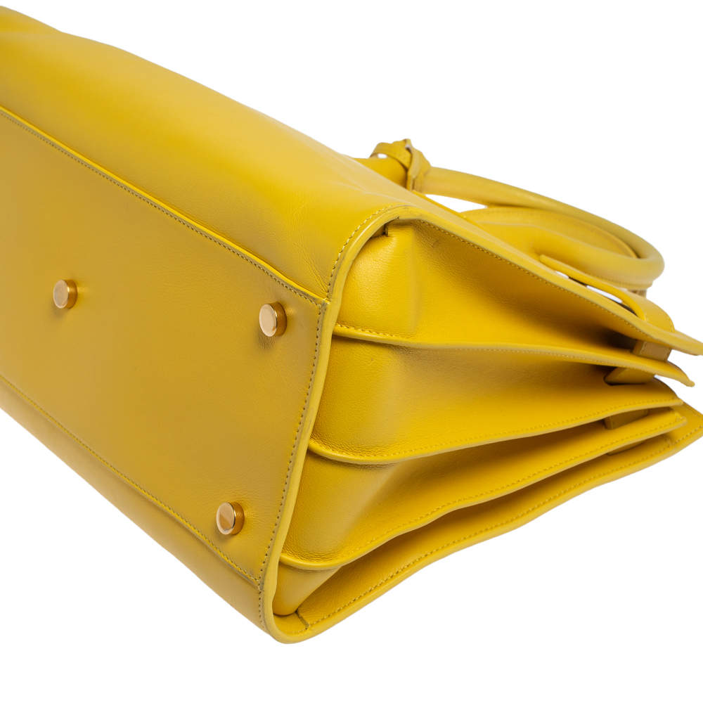 Saint Laurent Small Sac de Jour - Yellow Totes, Handbags - SNT276610