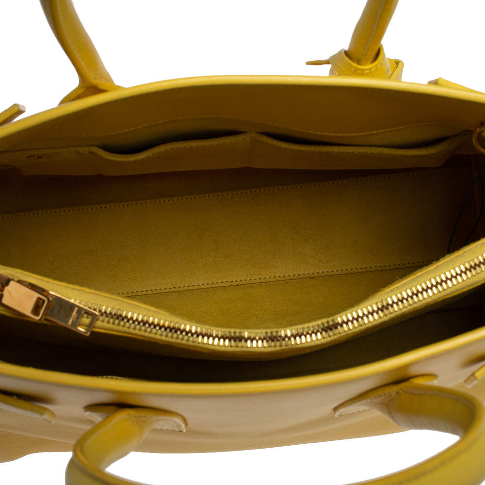 Saint Laurent Small Sac de Jour - Yellow Totes, Handbags - SNT276610