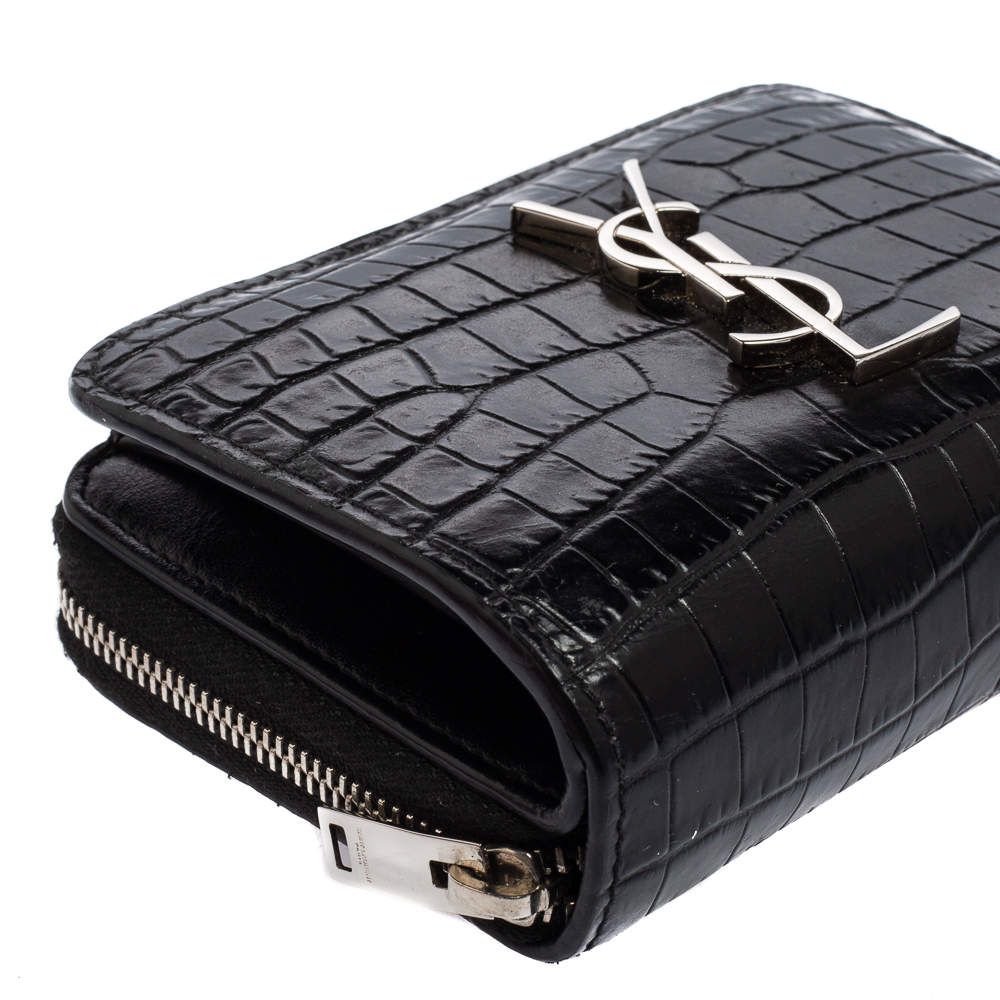 Saint Laurent: Black Wallets now at $295.00+