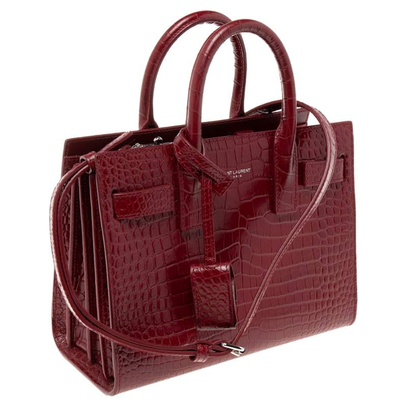 Ysl croc sac hot sale de jour