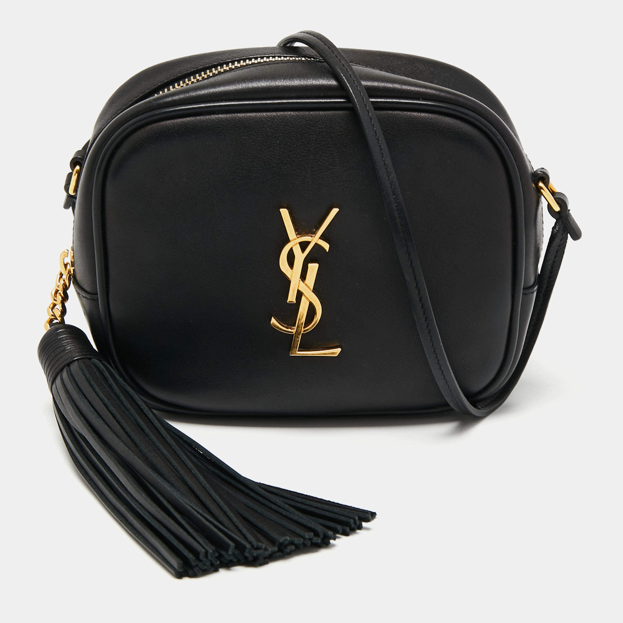 Saint Laurent Paris Black Leather Mini Love Heart Crossbody Bag Saint  Laurent Paris | The Luxury Closet