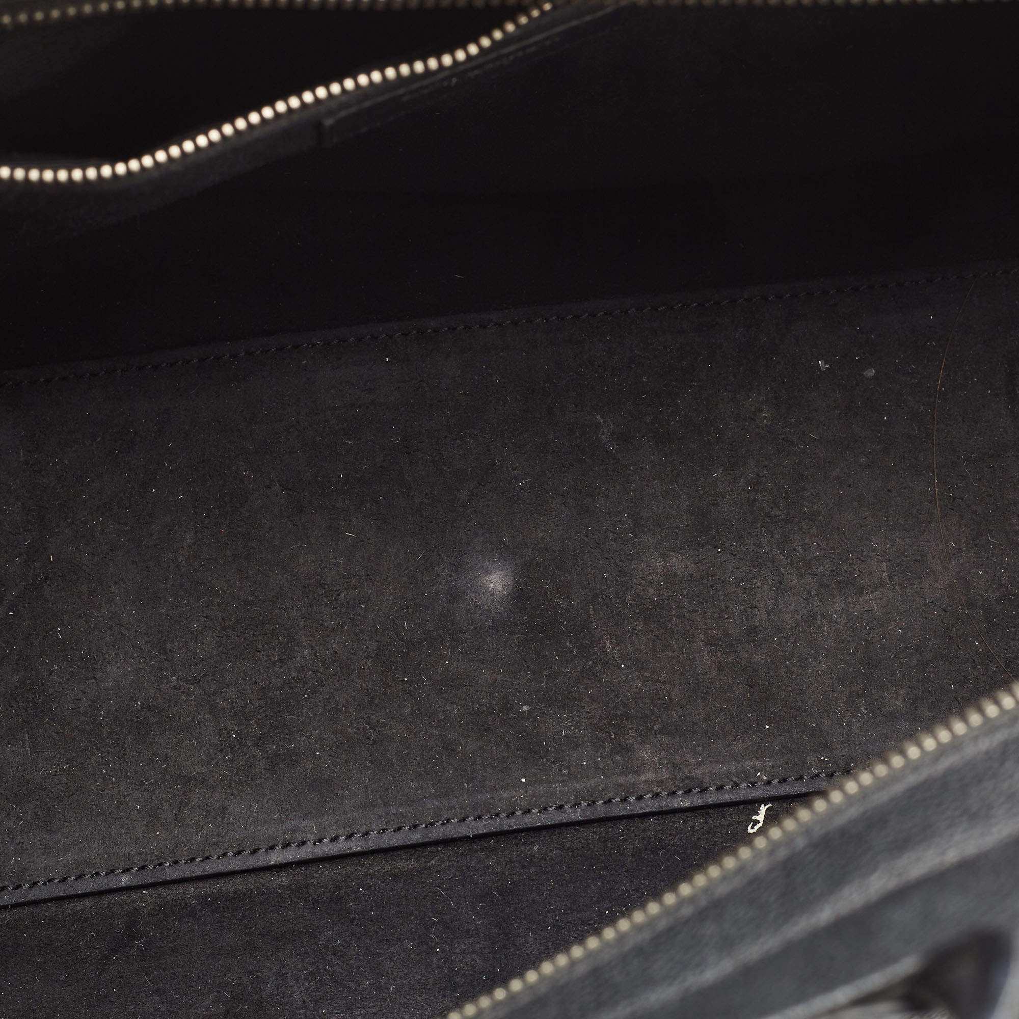 Cabas rive gauche leather handbag Saint Laurent Black in Leather - 33233737
