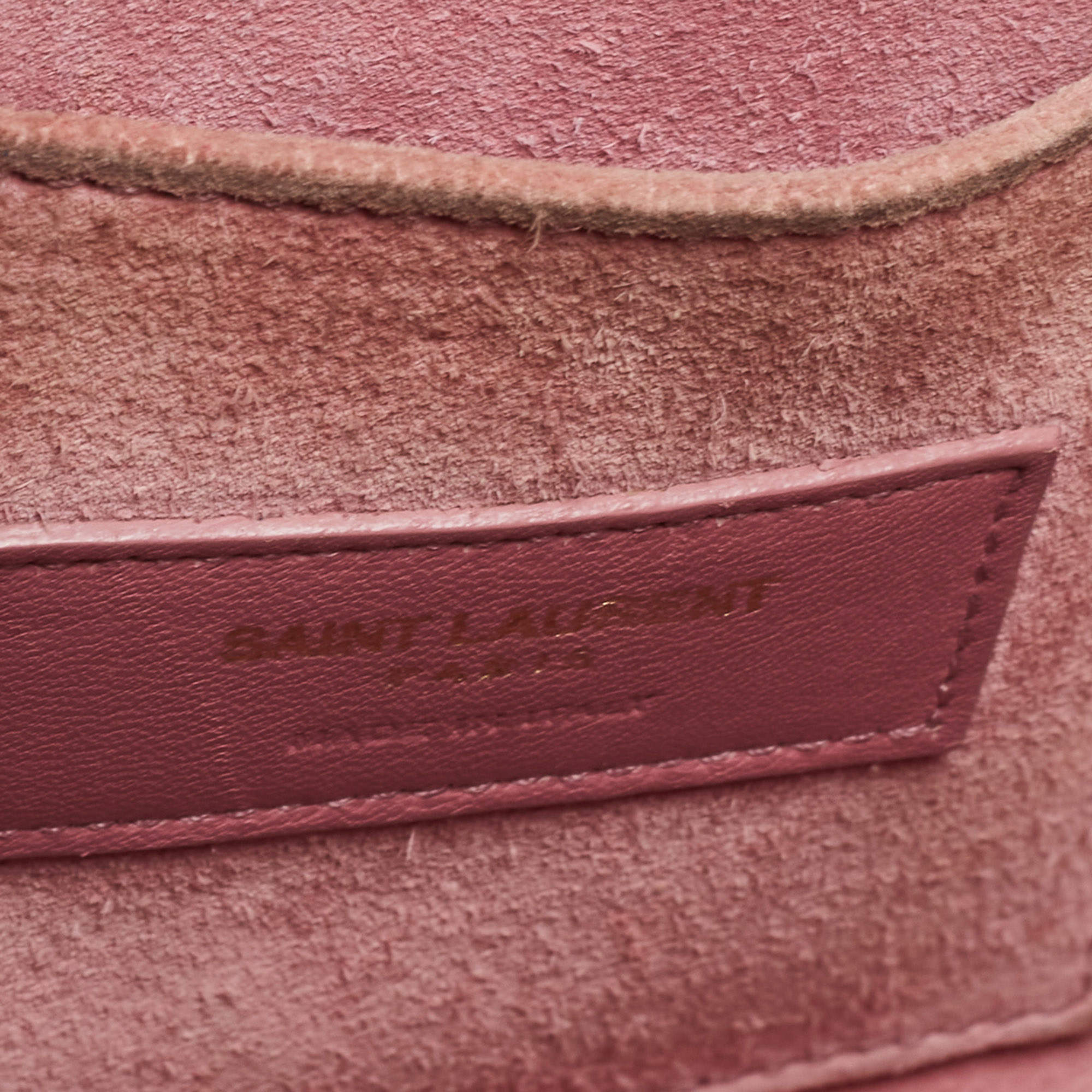 Saint Laurent Sac de Jour NM Bag Leather Small Pink 21971849