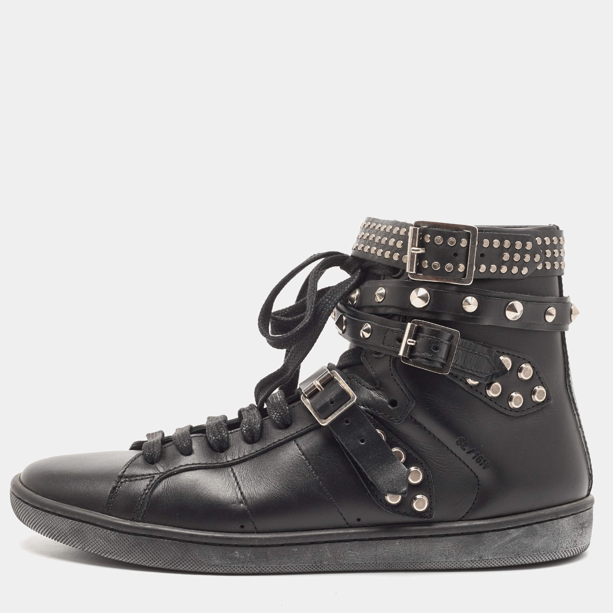 Saint Laurent Studded Classic Paris Pumps, $802