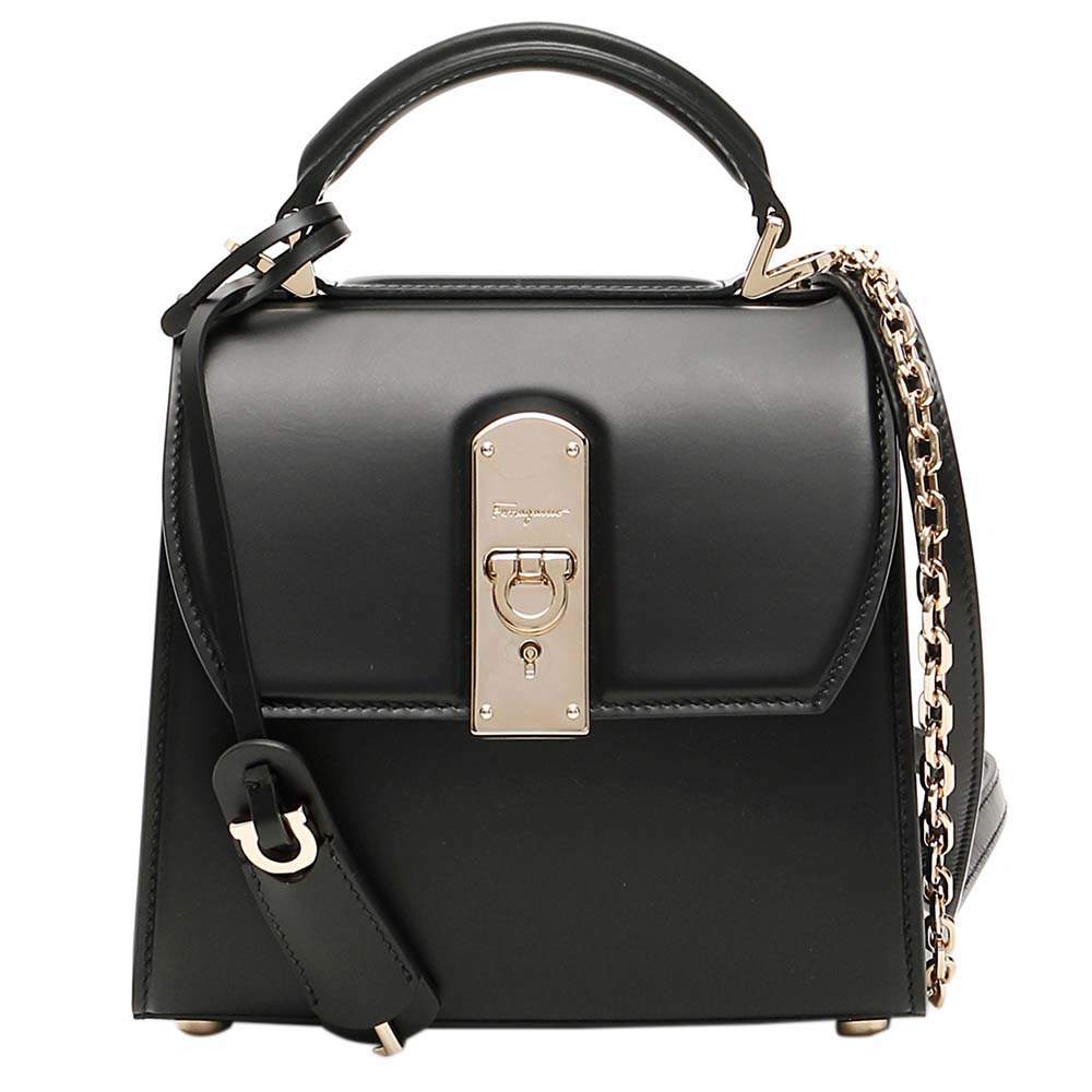 salvatore ferragamo black bag