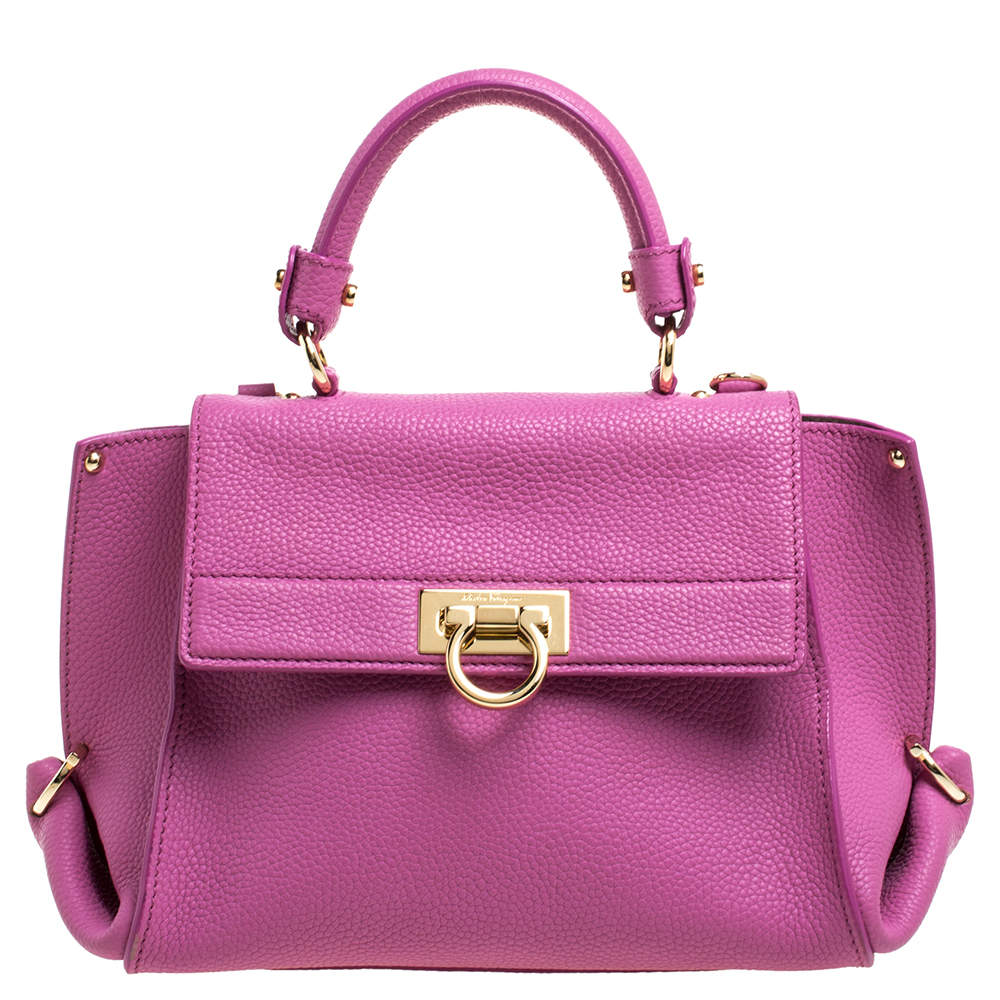 Salvatore ferragamo hot sale pink bag