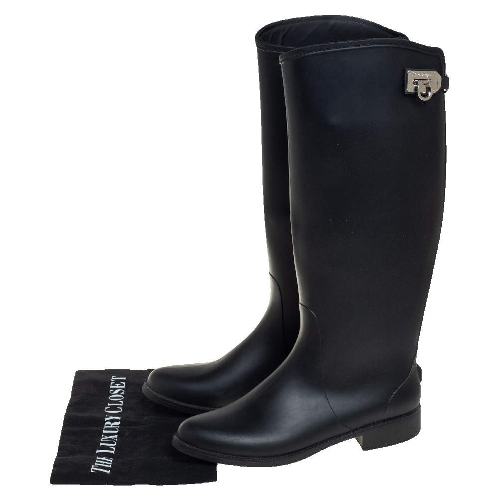 Ferragamo rain boots on sale womens