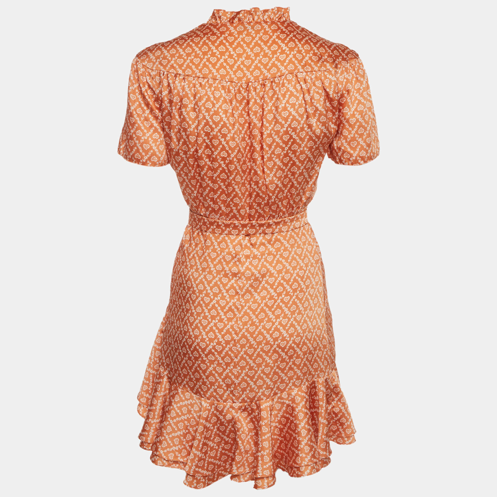 sandro paris orange dress Sandro Knit Maxi Dress