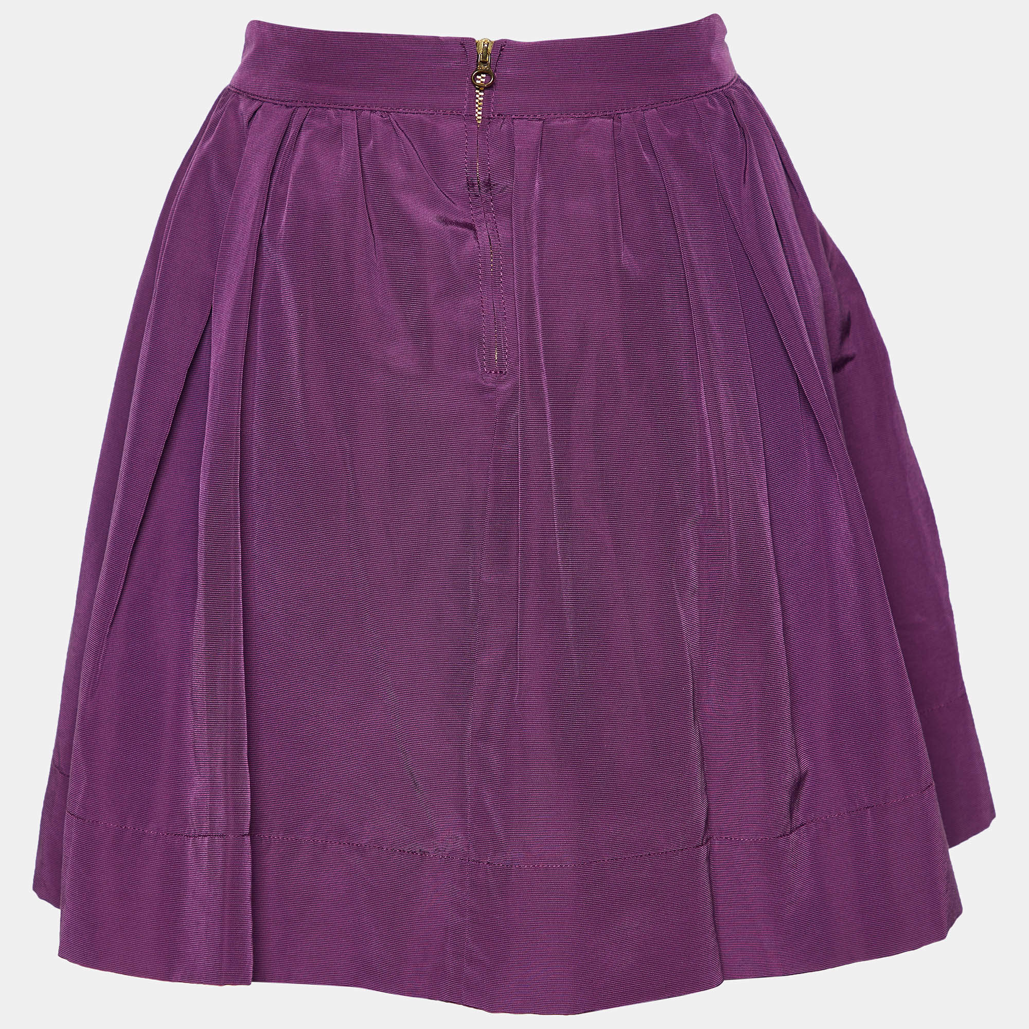 【関税&送料込】Chloe Cotton A-Line Skirt Chloé Cotton Mini Skirt | Blue | FARFETCH
