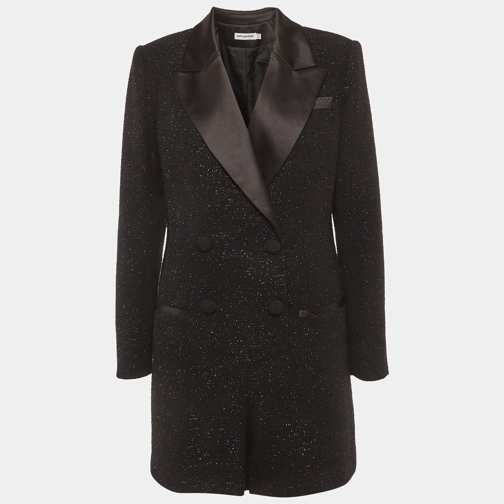 مملوكة مسبقًا بلاي سوت سيليف بورتريه تيد معدني بولكي أسود مقاس متوسط - ميديم