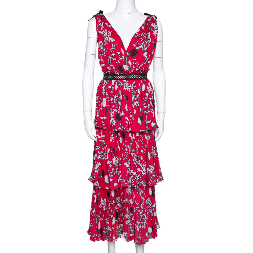 michael kors hibiscus dress