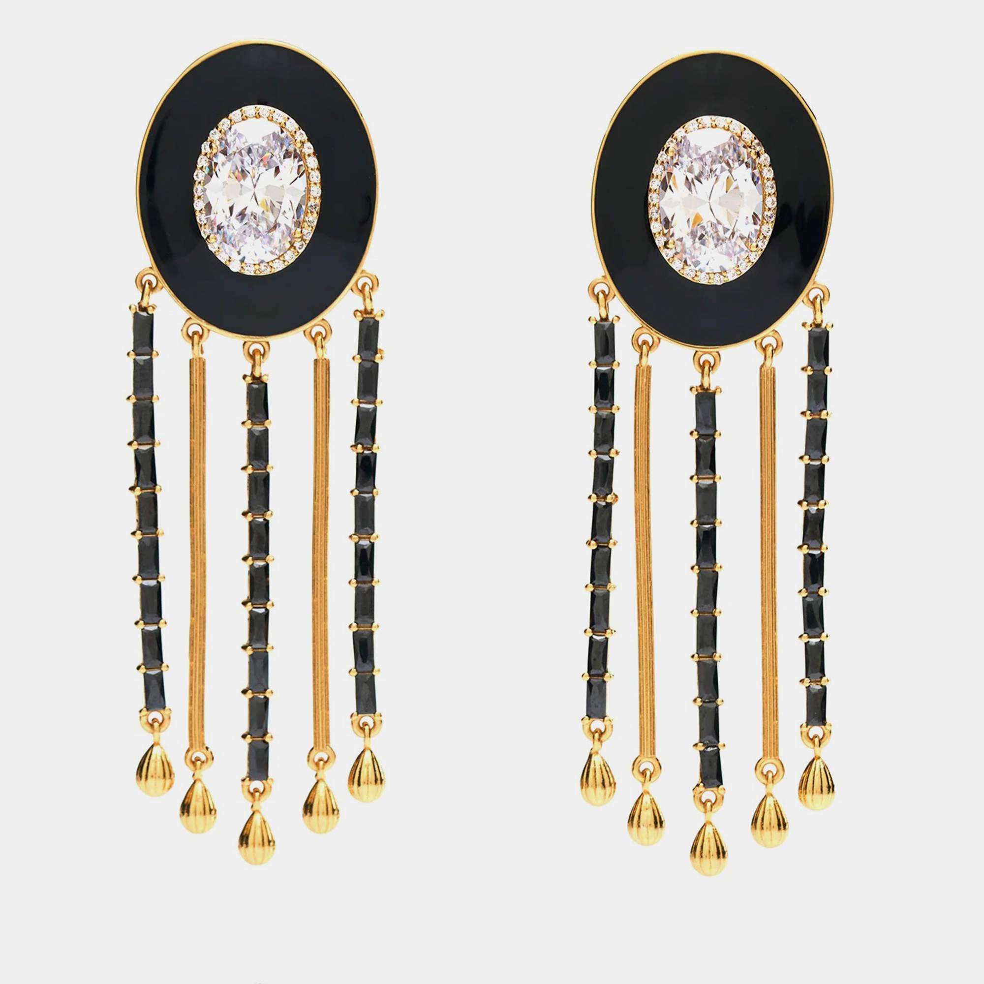  Aulerth x Shivan & Narresh Numisma Fringe Earrings