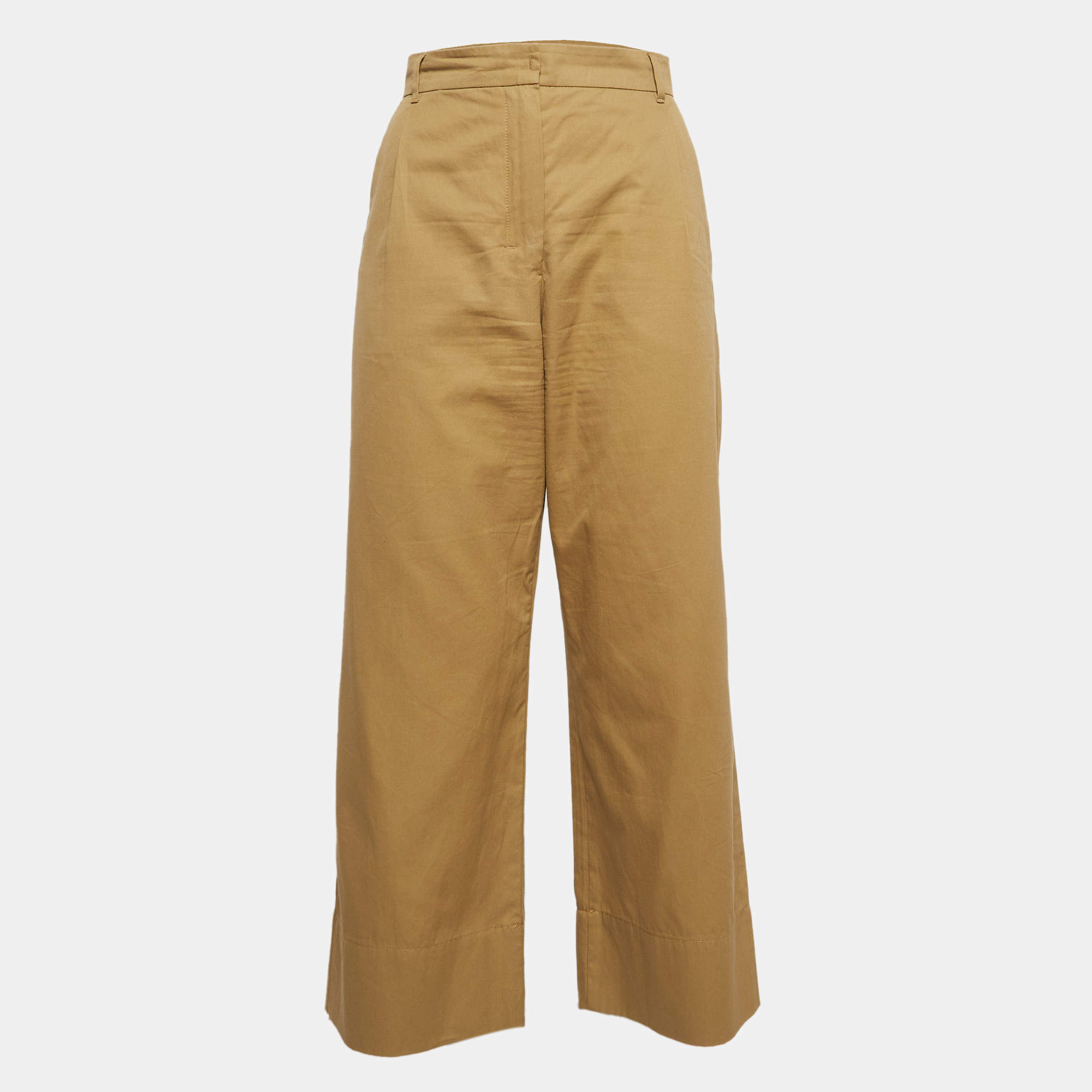 S'Max Mara Beige Cotton Culottes M