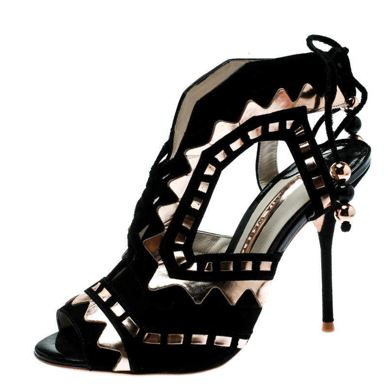 sophia webster black sandals