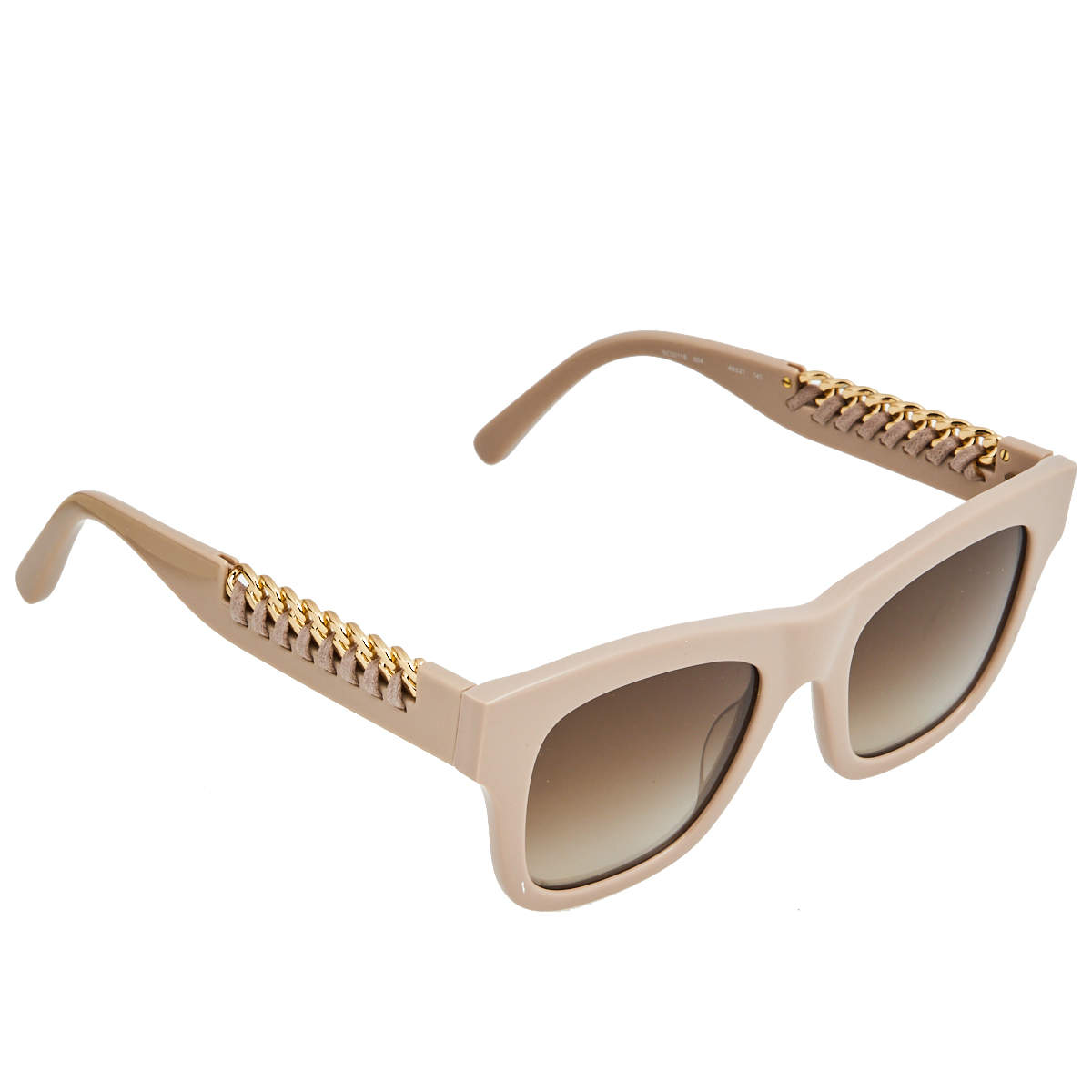 Stella McCartney Powder Pink/ Brown Gradient SC0011S Square Sunglasses