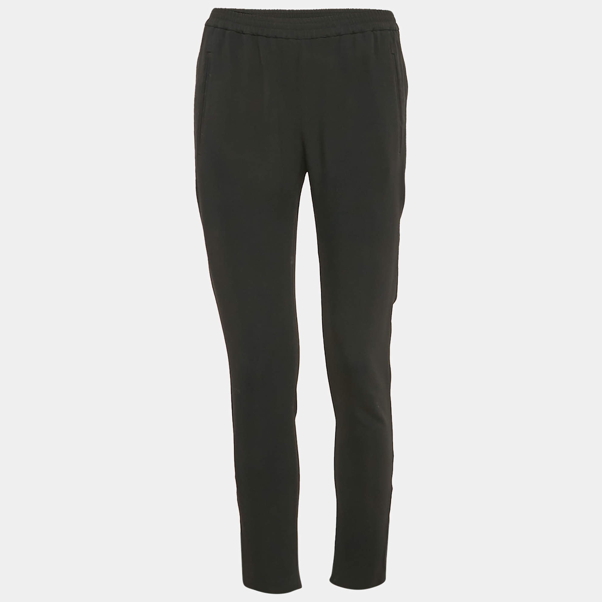 Stella McCartney Black Crepe Pants S