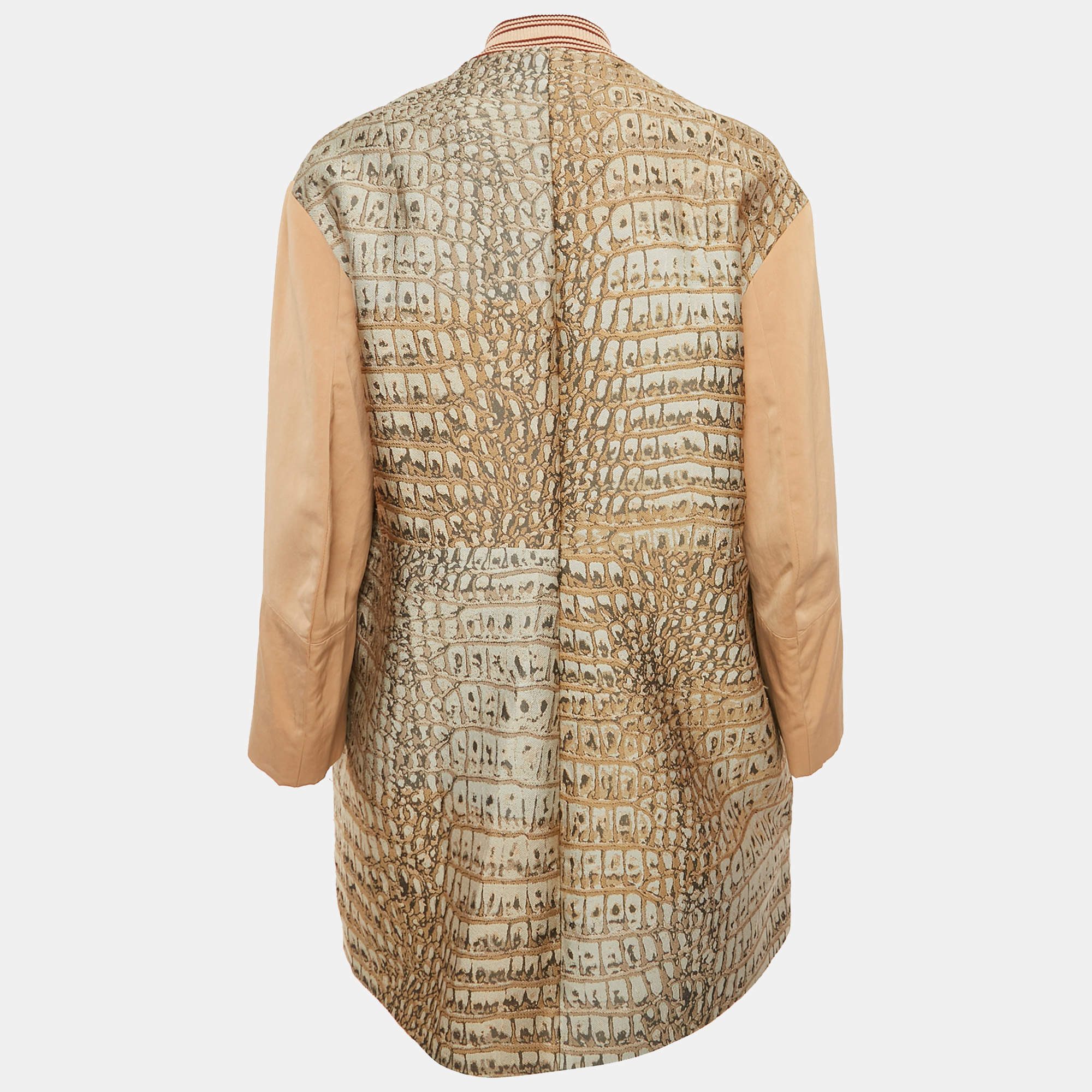 Stella McCartney Brown Wool Single Breasted Blazer M Stella
