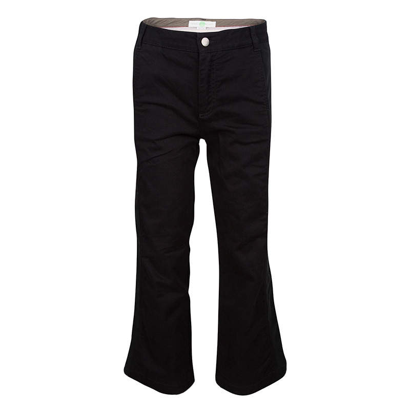 Stella McCartney Black Side Panel Detail High Waist Jeans M