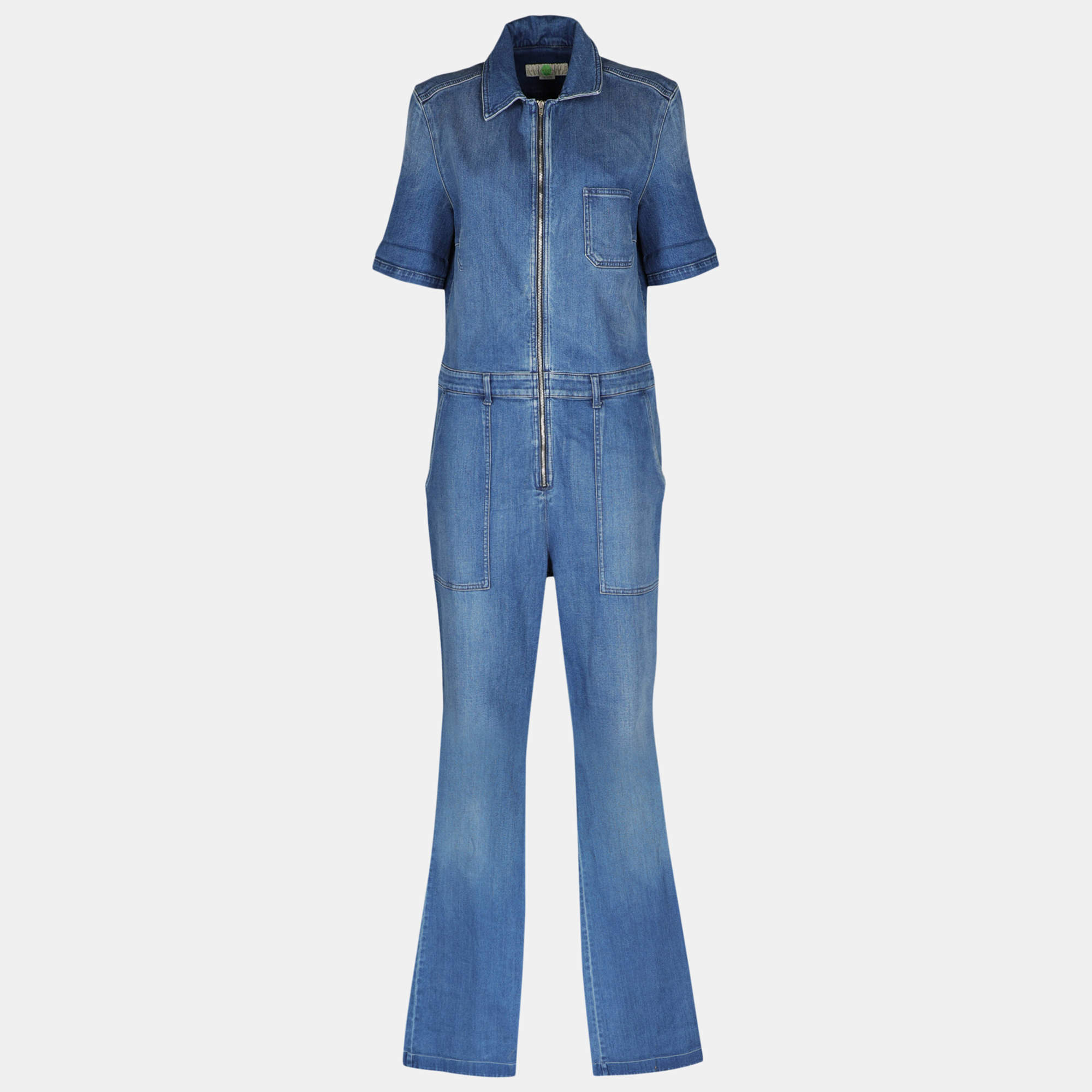 Stella mccartney hot sale navy jumpsuit