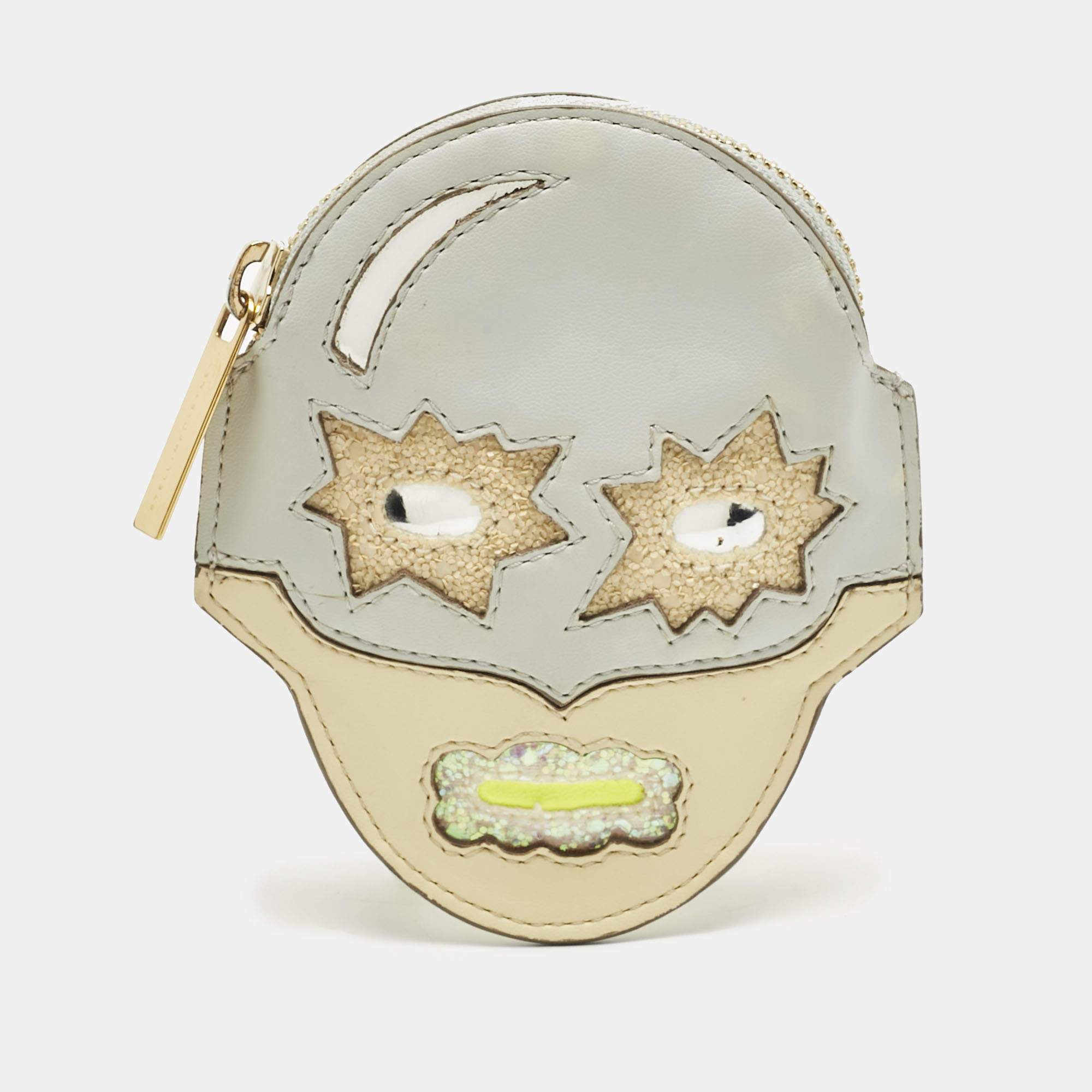 مملوكة مسبقًا Stella McCartney Multicolor Leather Superhero Coin Purse