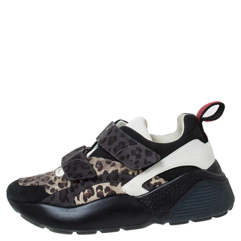 Stella mccartney clearance eclypse leopard sneakers