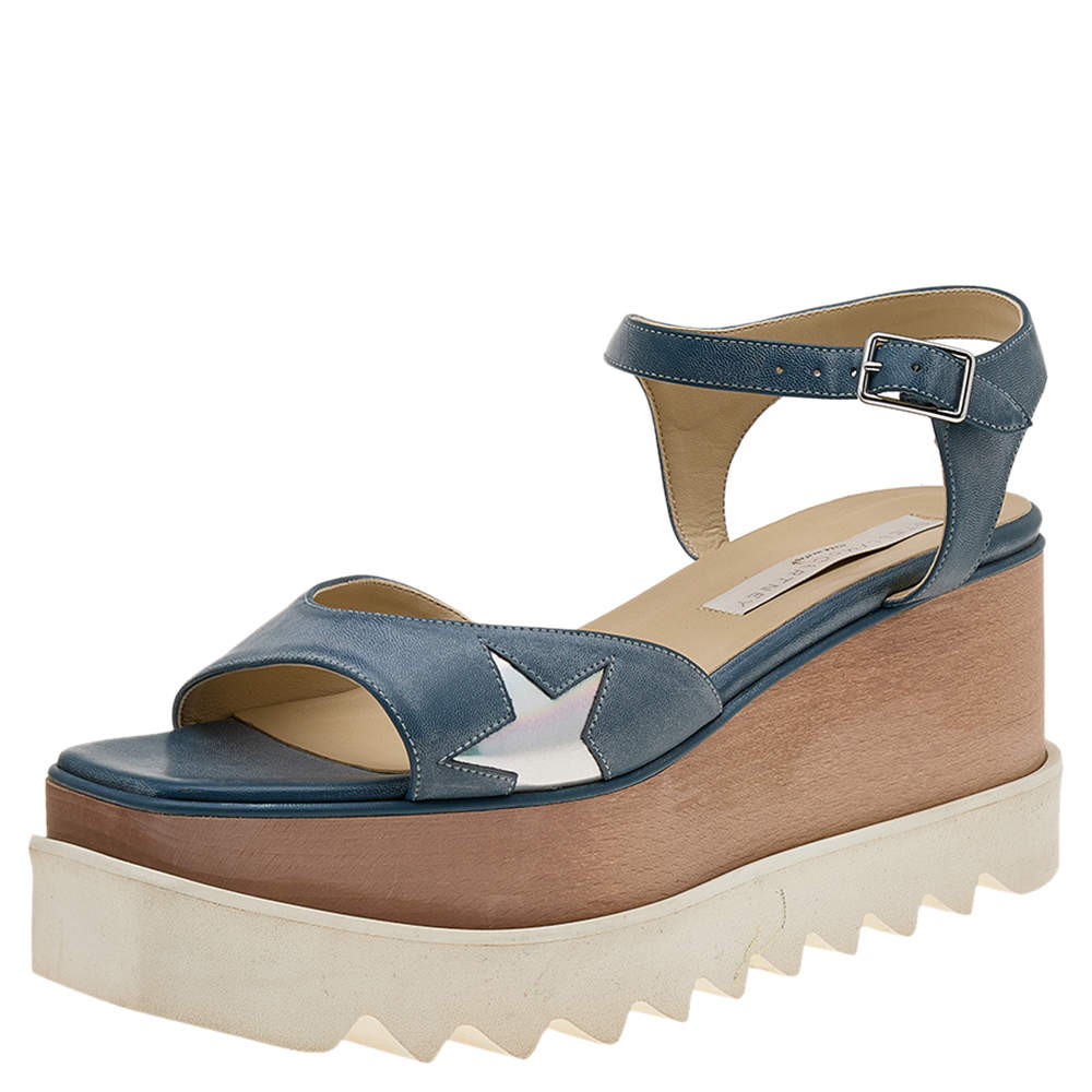 【Stella McCartney】 Faux suede-trimmed espadrille sandals STELLA MCCARTNEY Gaia suede platform sandals | NET-A-PORTER