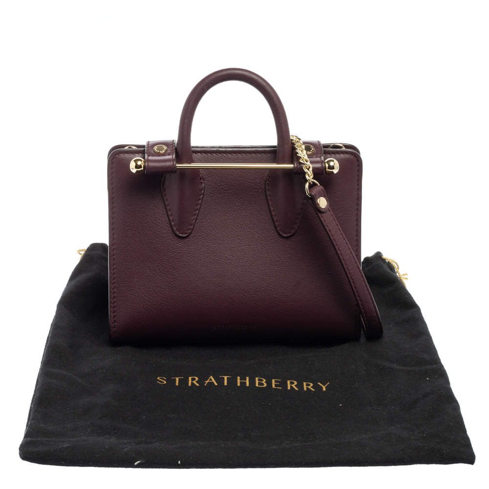 STRATHBERRY: Midi Tote bag in tricolor leather - Natural  Strathberry tote  bags MIDI TOTE (TS) - W online at